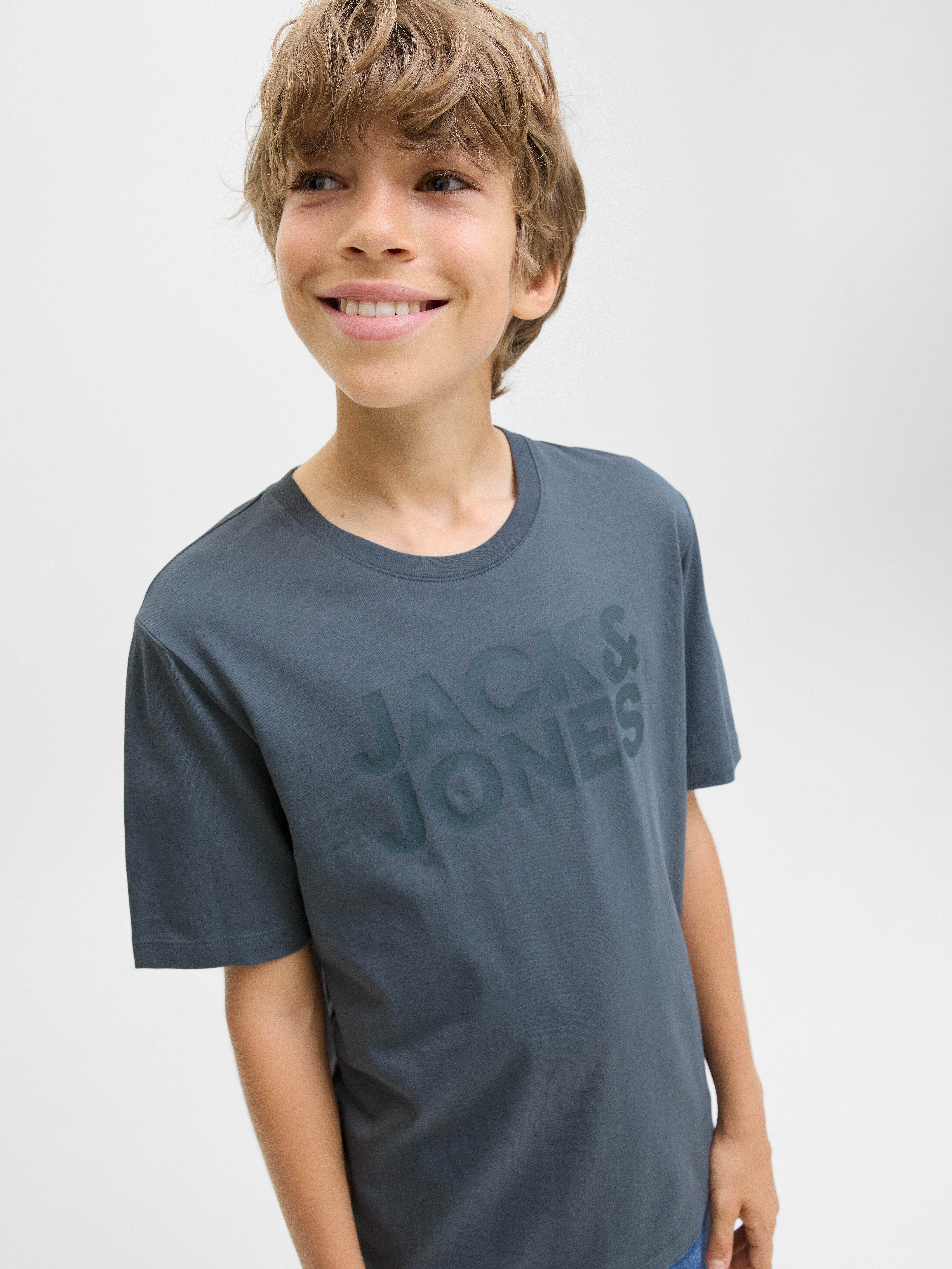 Jack & Jones Junior Shirt met ronde hals JJECORP LOGO TEE SS O-NECK NOOS JNR