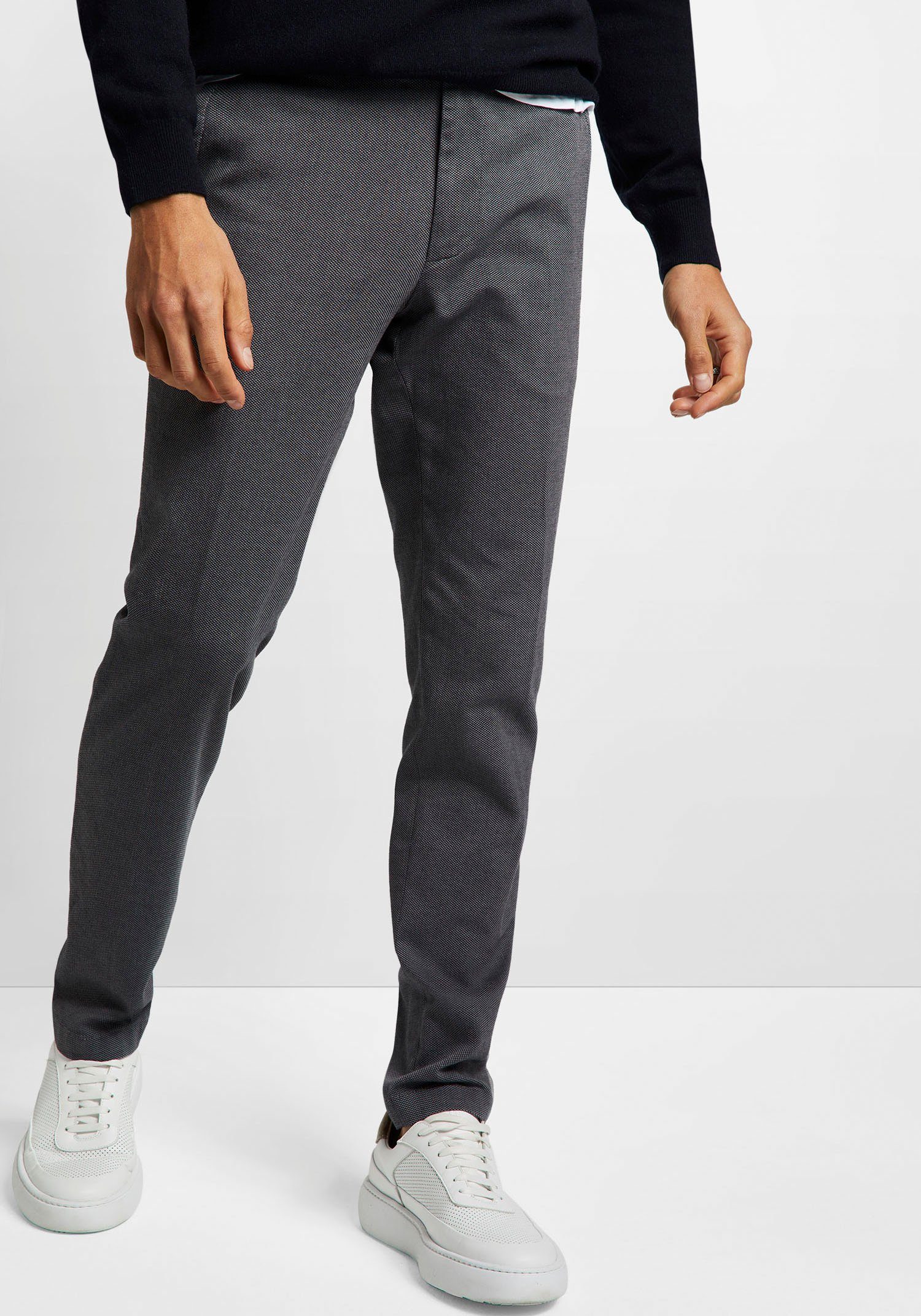 Cinque Chino CIBRODY modieus structuurmotief heren chino's maat 52 grijs