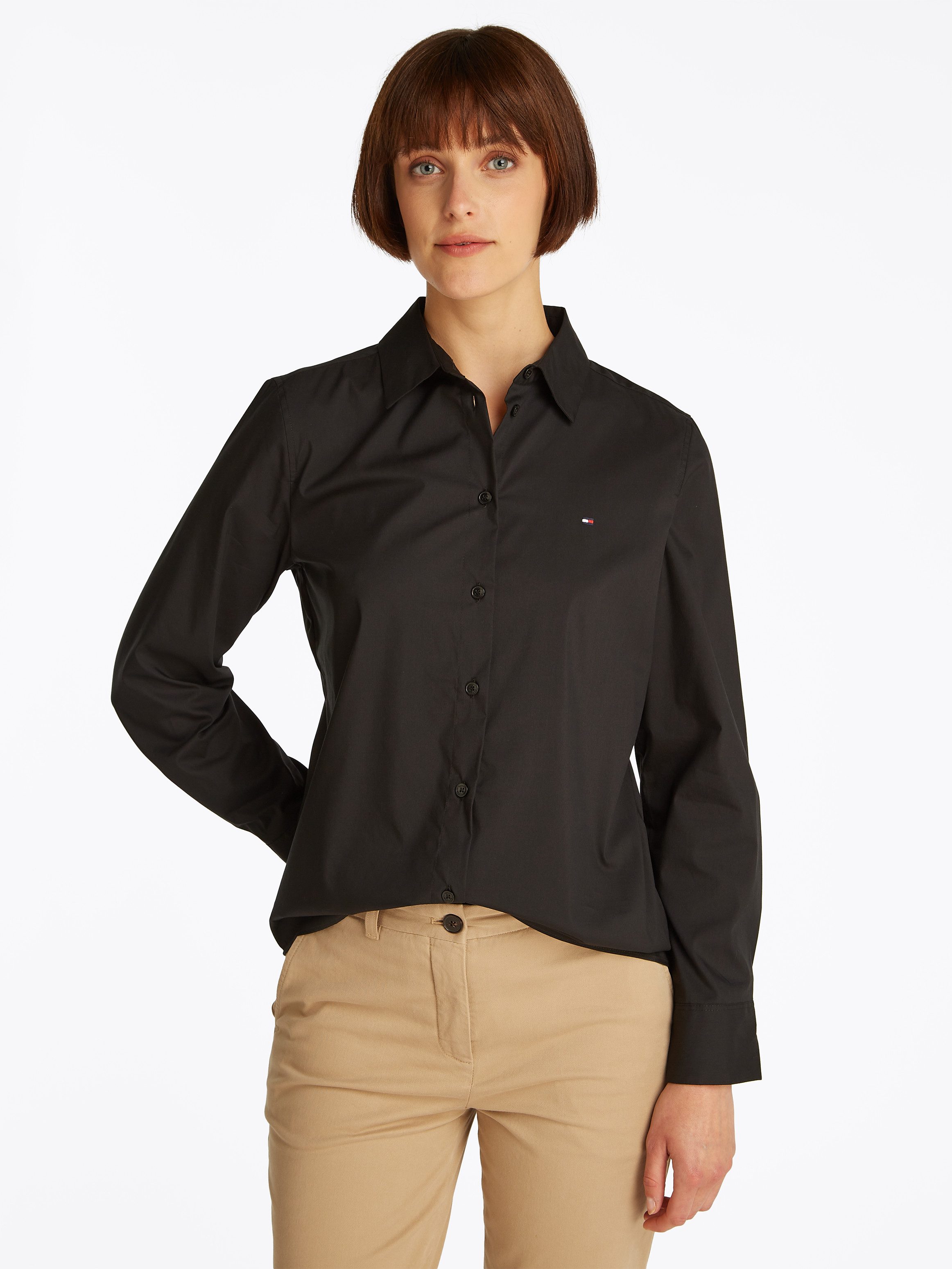 Tommy Hilfiger Overhemdblouse ESS POPLIN REGULAR SHIRT