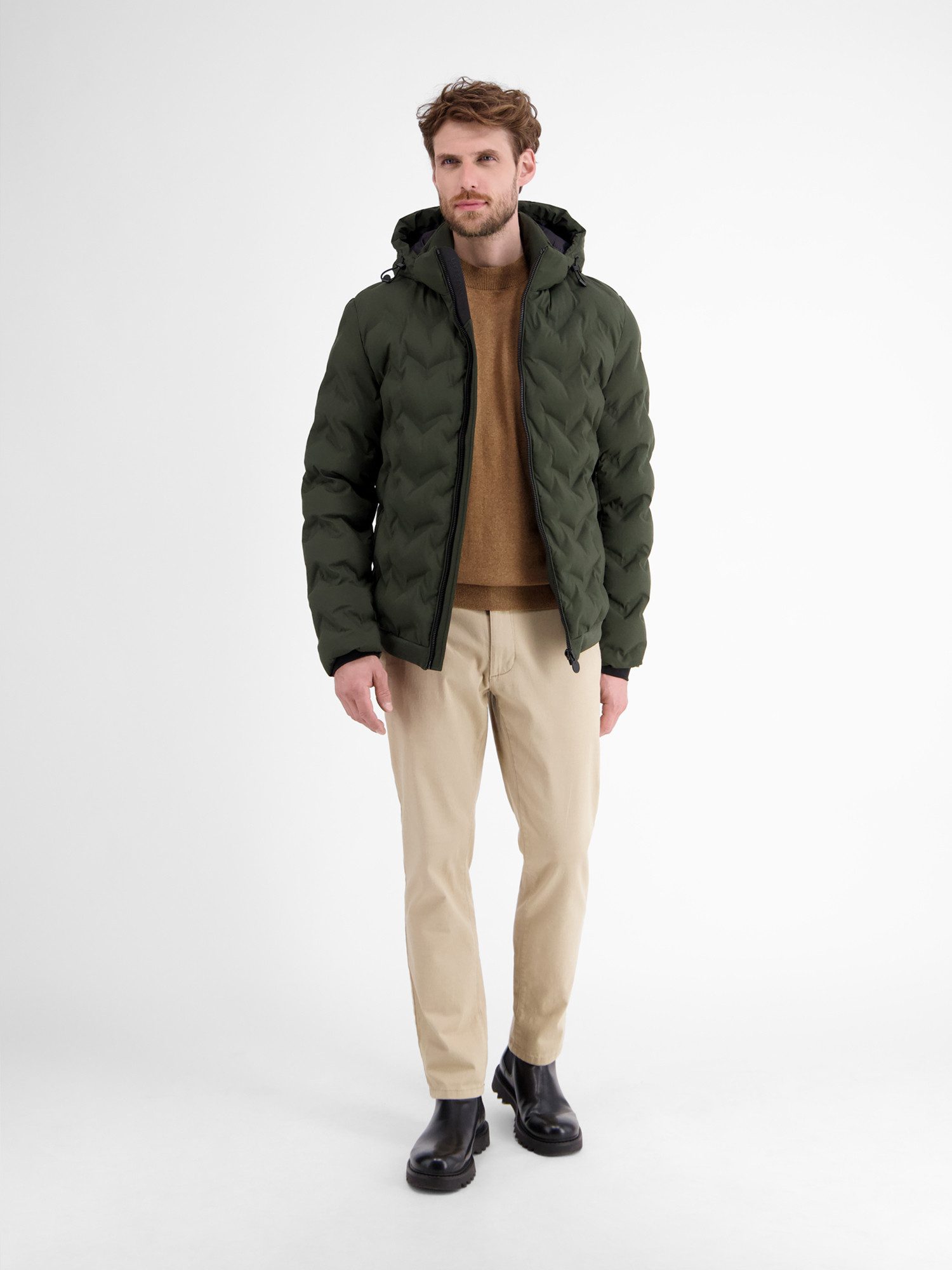 Lerros Gebreide trui LERROS Heren-trui met turtleneck