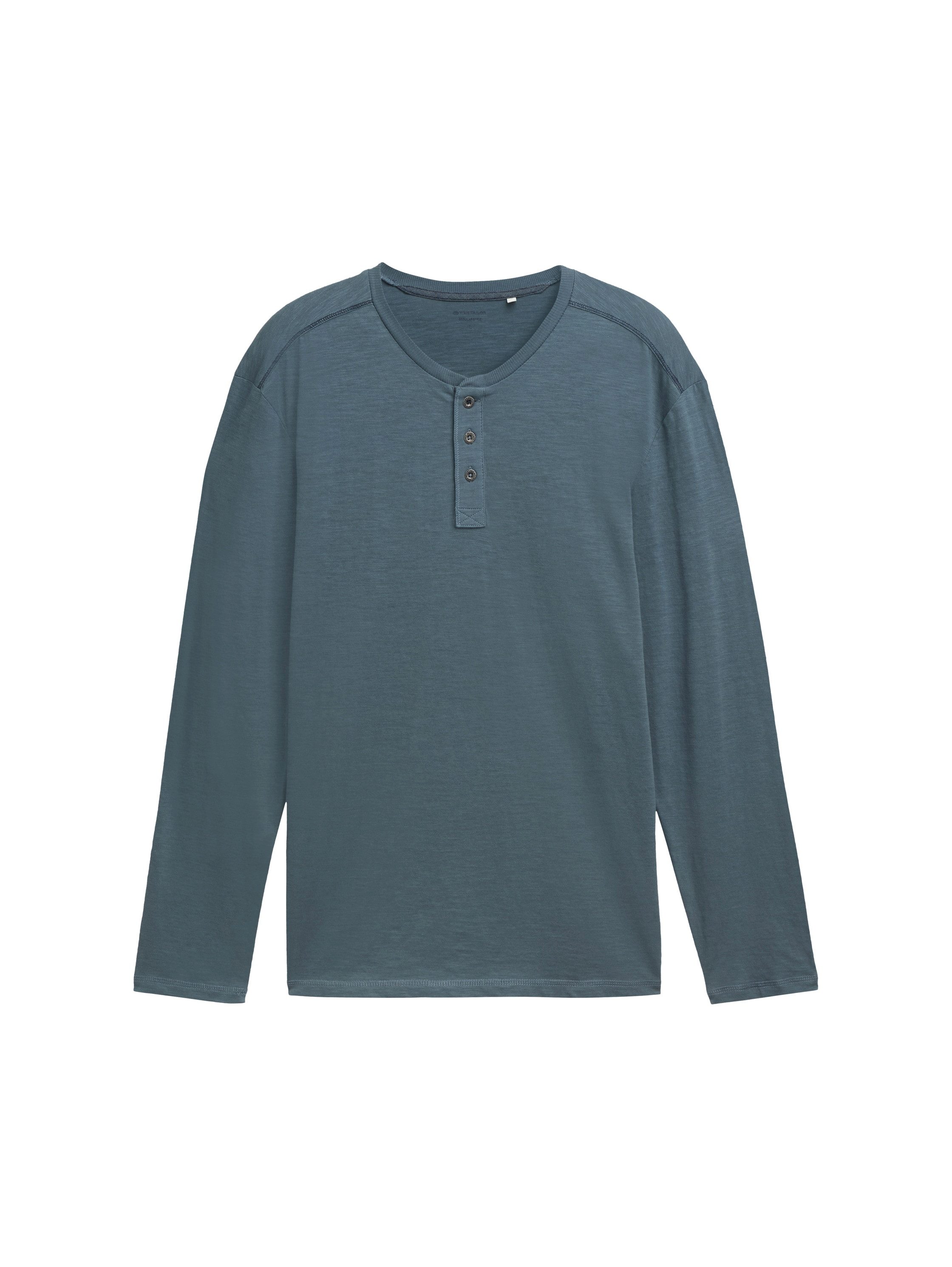 Tom Tailor Henleyshirt met henleyshirt-hals