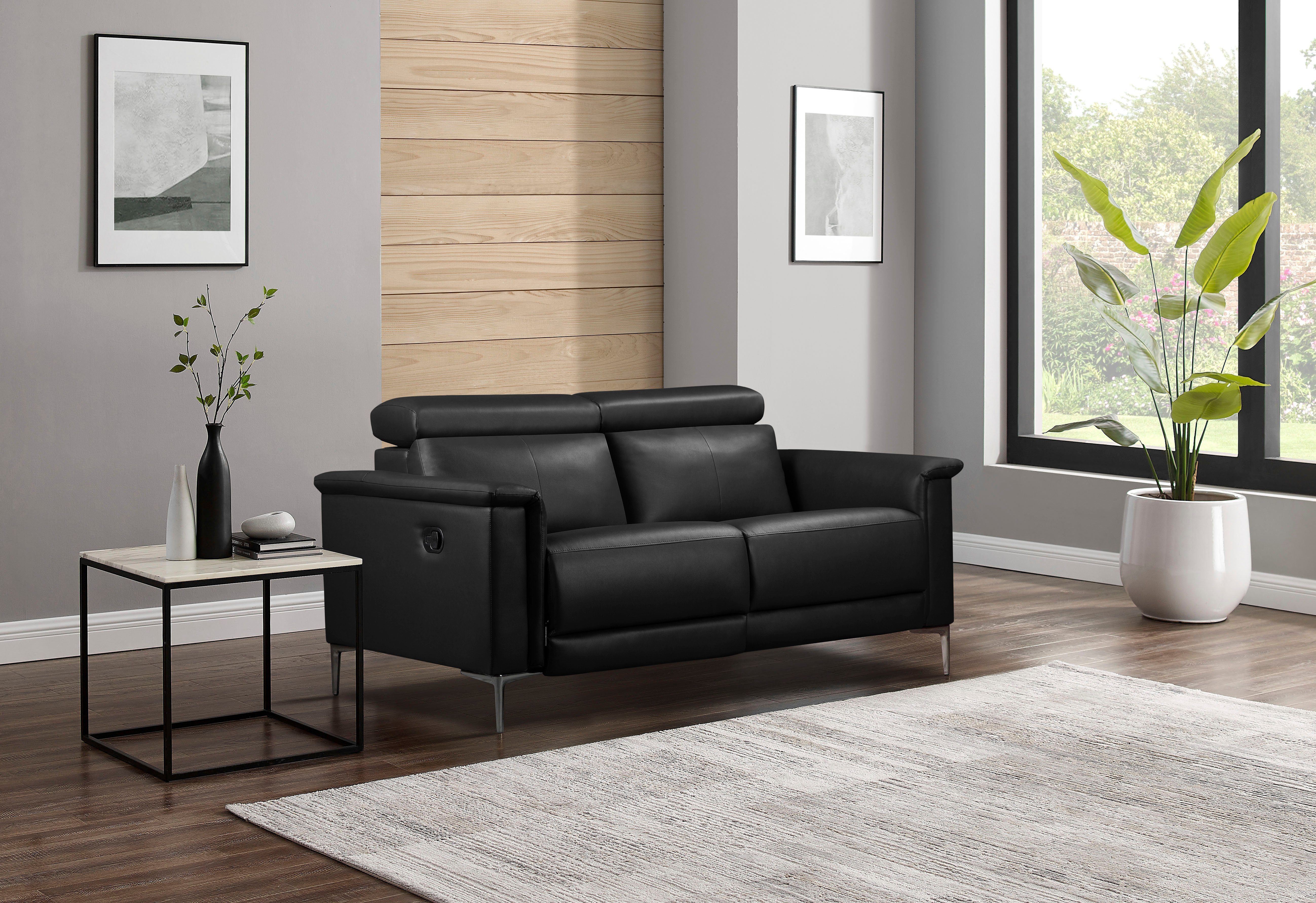 Places of Style 2-zitsbank Lund handmatige of elektrische relaxfunctie en usb-a,
