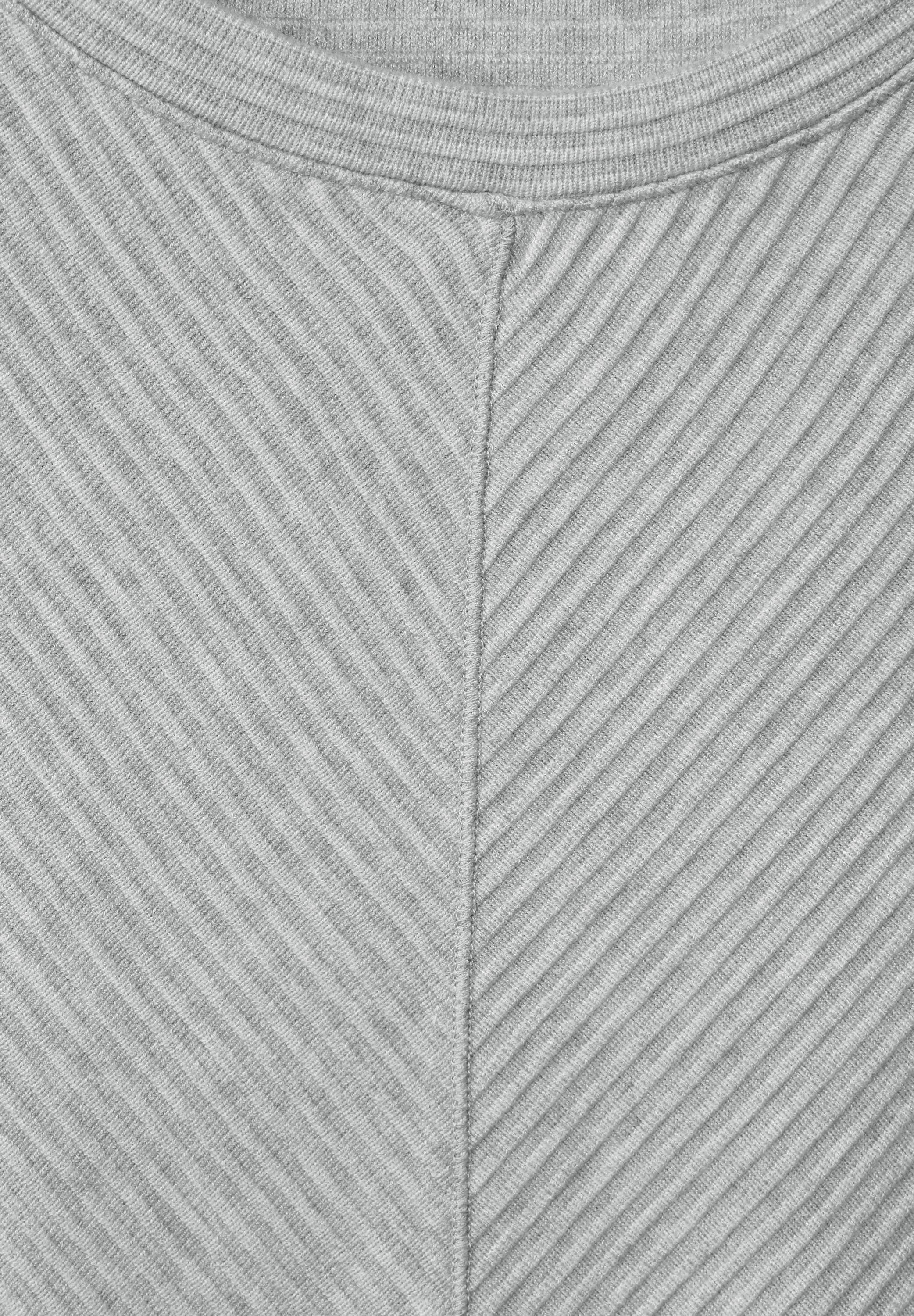 Cecil Shirt met lange mouwen Melange Ottoman Shirt