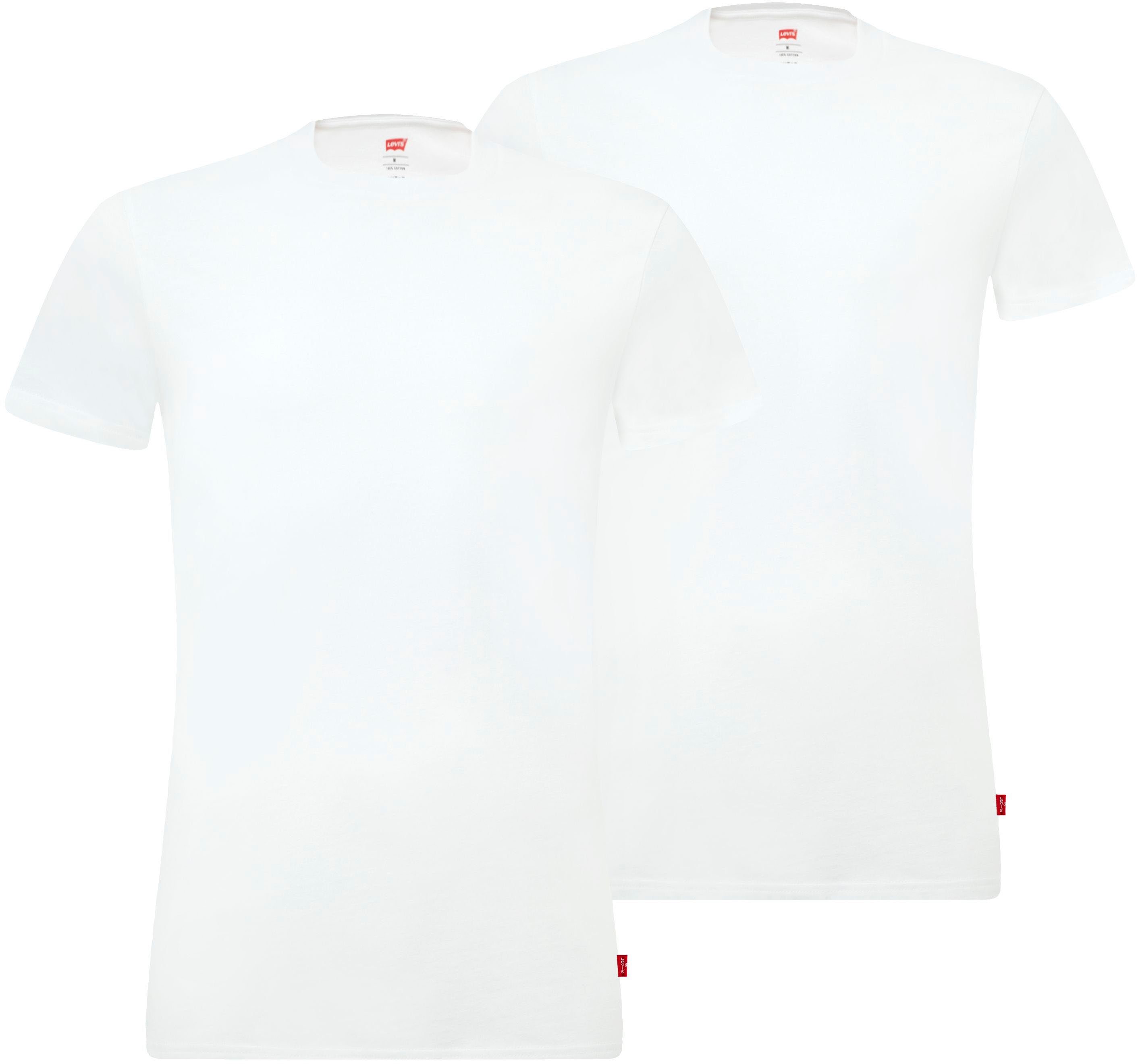 Levi's® T-shirt met brede logoband (Set van 2)