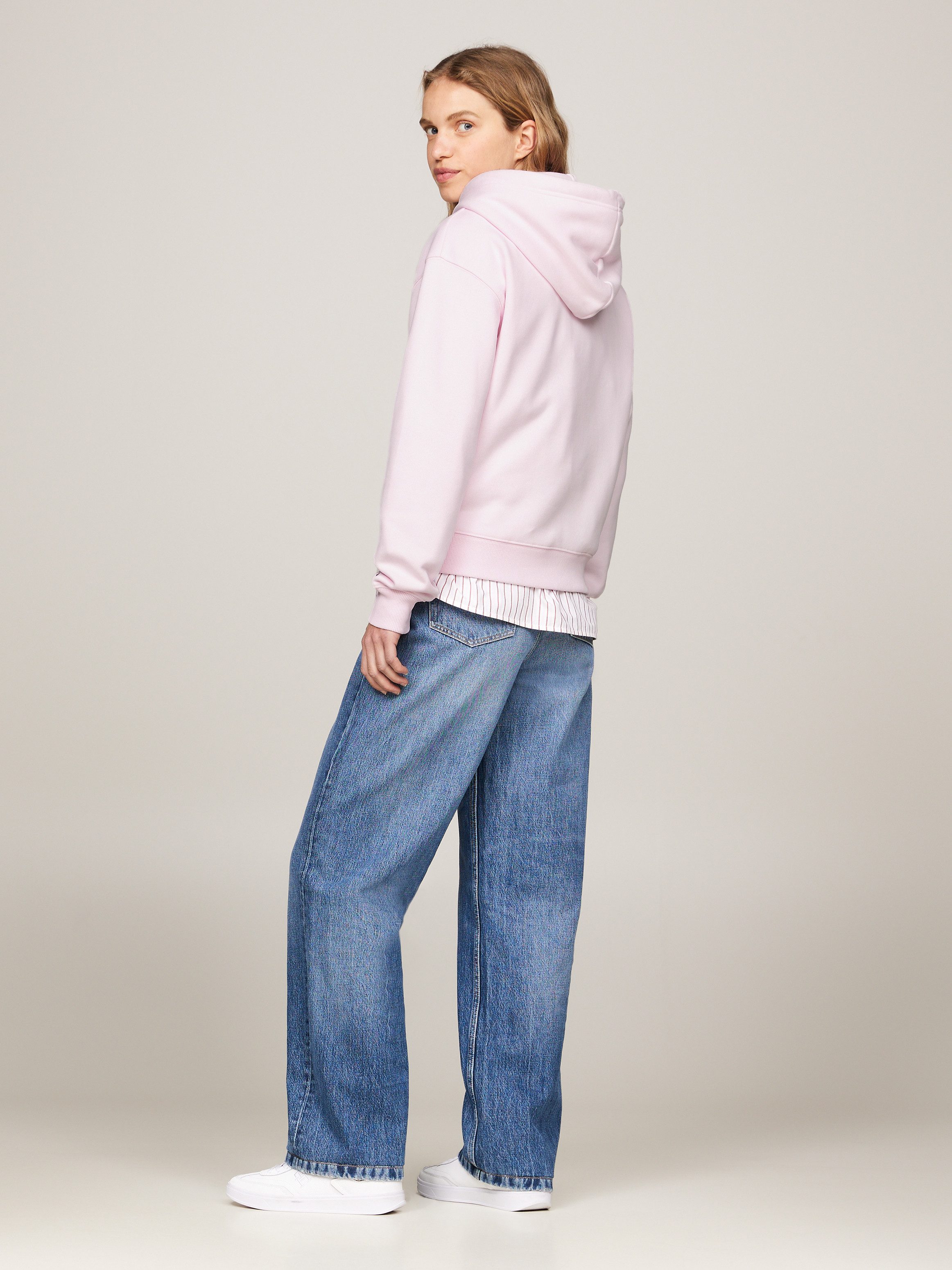 Tommy Hilfiger Hoodie IM REG SCRIPT HILFIGER HOODIE met tommy hilfiger script-logo-opschrift