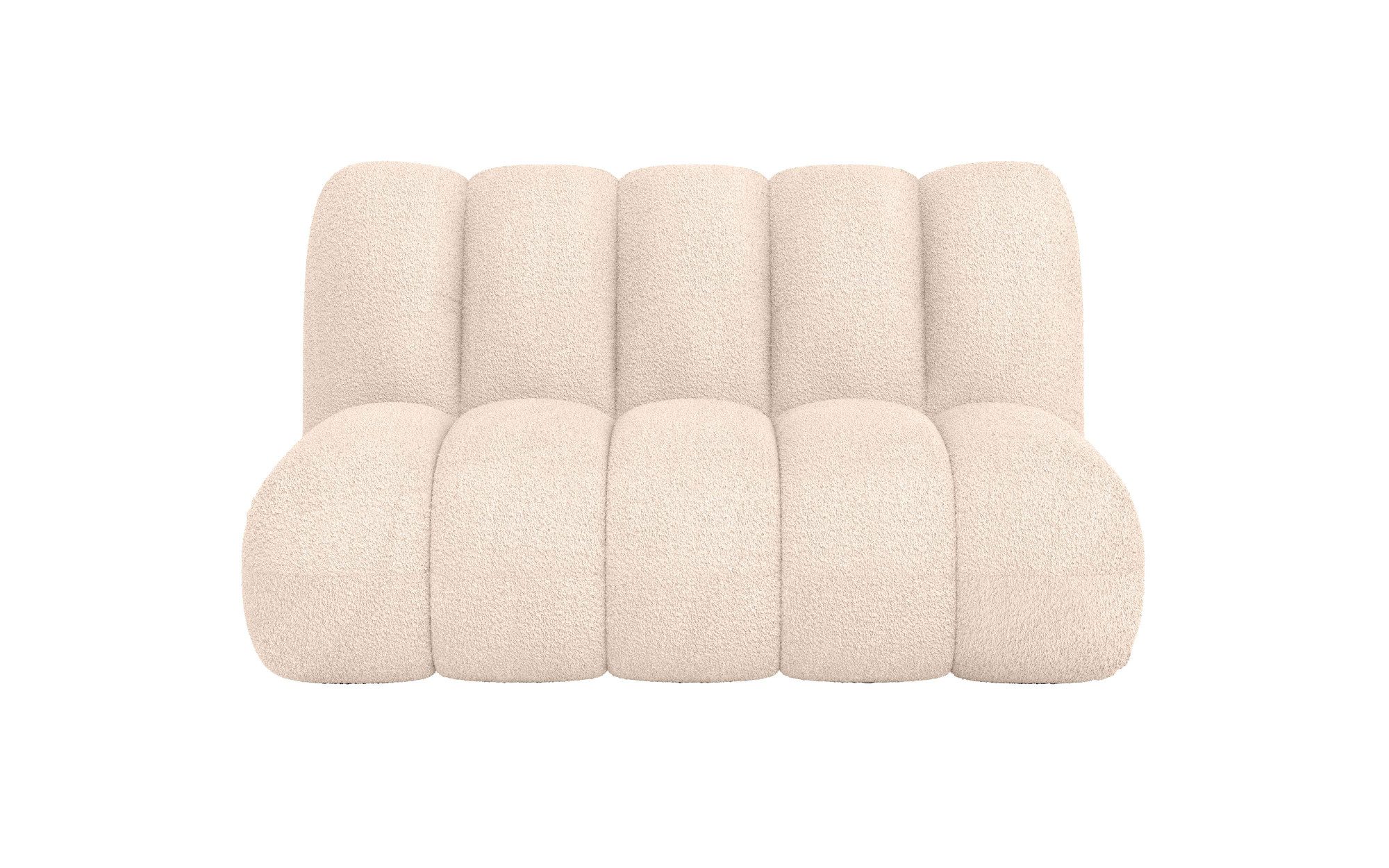LeGer Home by Lena Gercke 2-zitsbank Priya designerbank, moderne stiksels, ook in bouclé