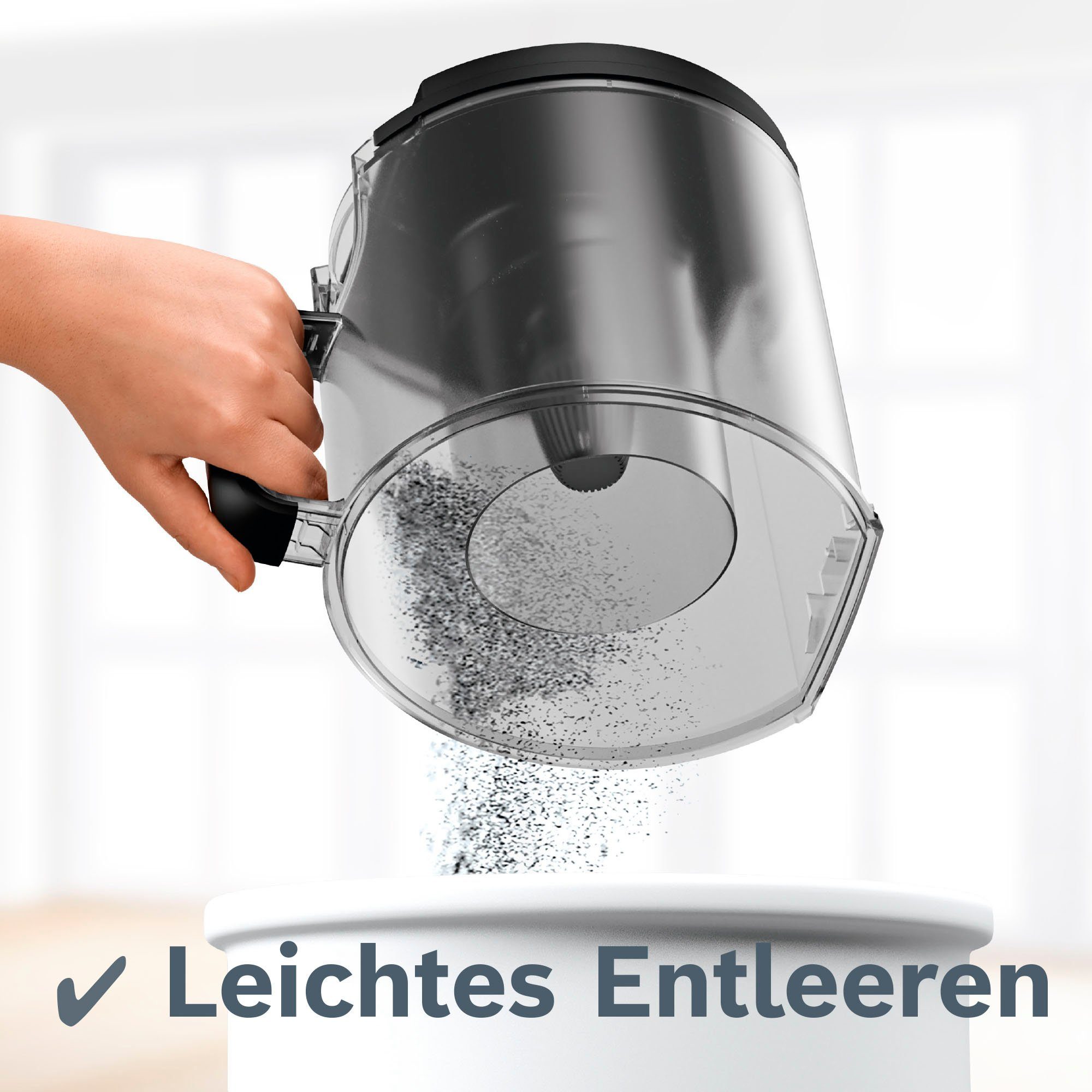 BOSCH Stofzuiger Serie 6 BGC41XSIL, ideaal voor allergieën, hygiënefilter, stil