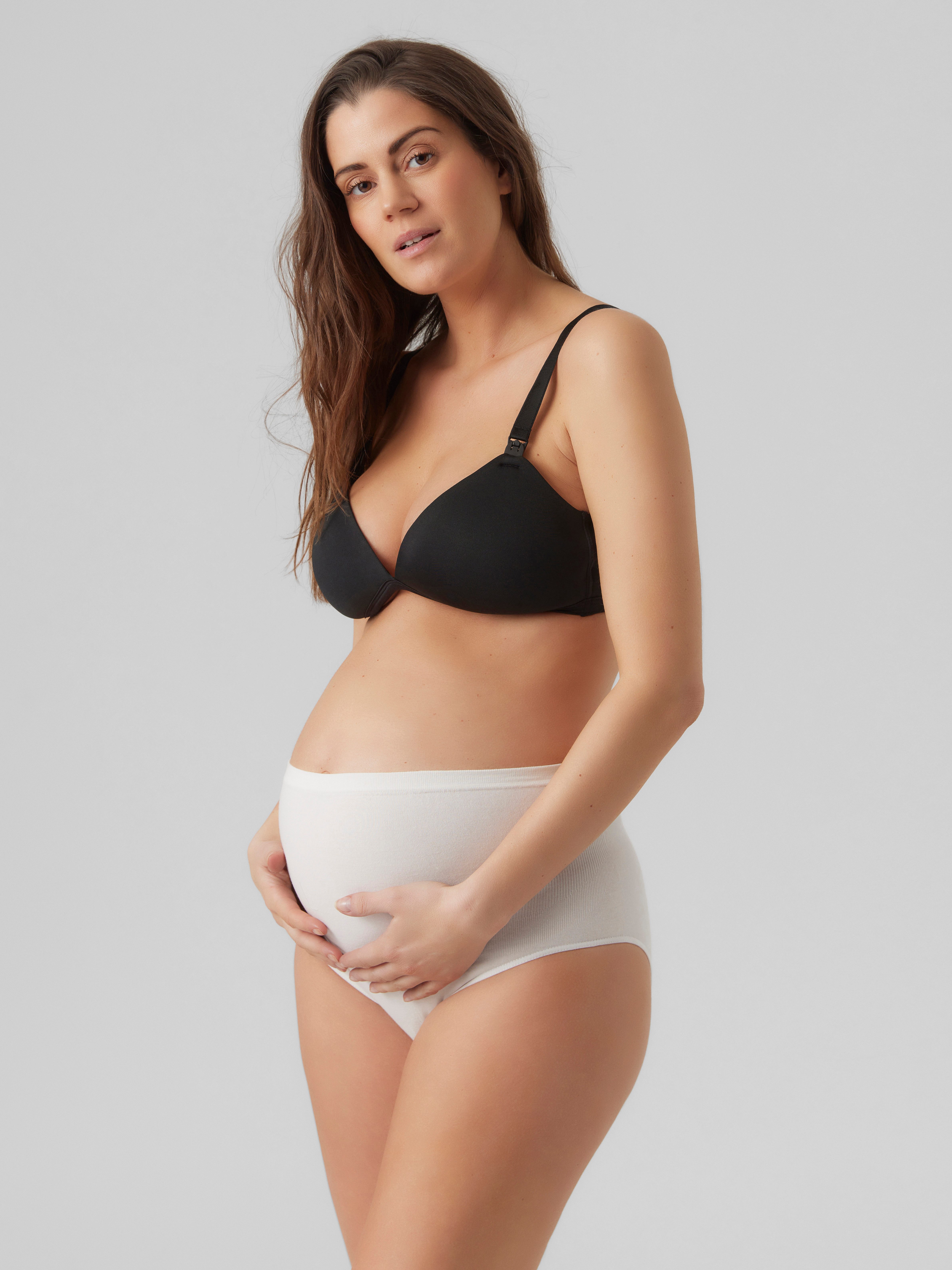 Mamalicious Zwangerschapspanty MLHEAL COTTON PANTIES 2-P A.NOOS (set, 2 stuks)
