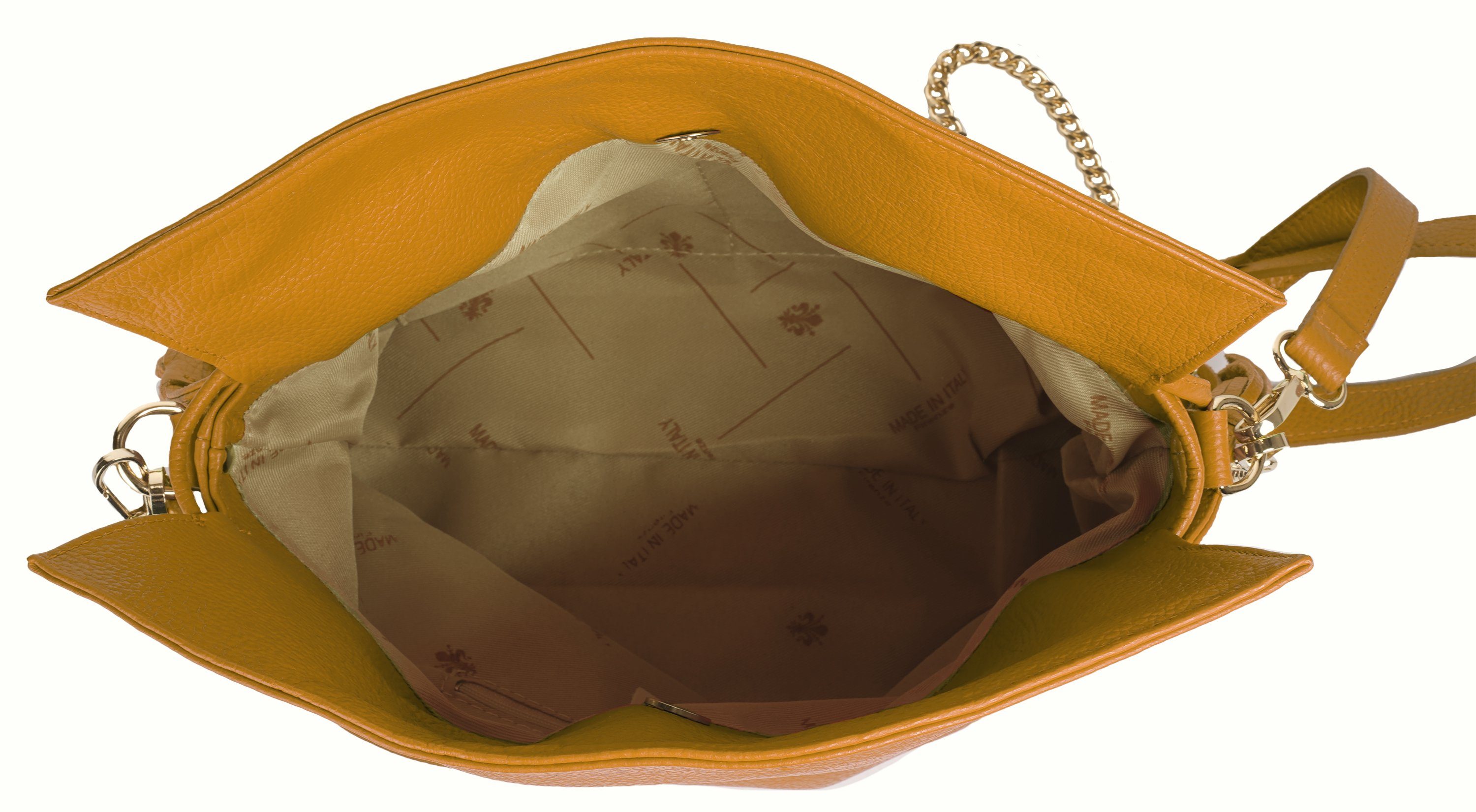 Samantha Look Schoudertas echt leer, made in italy