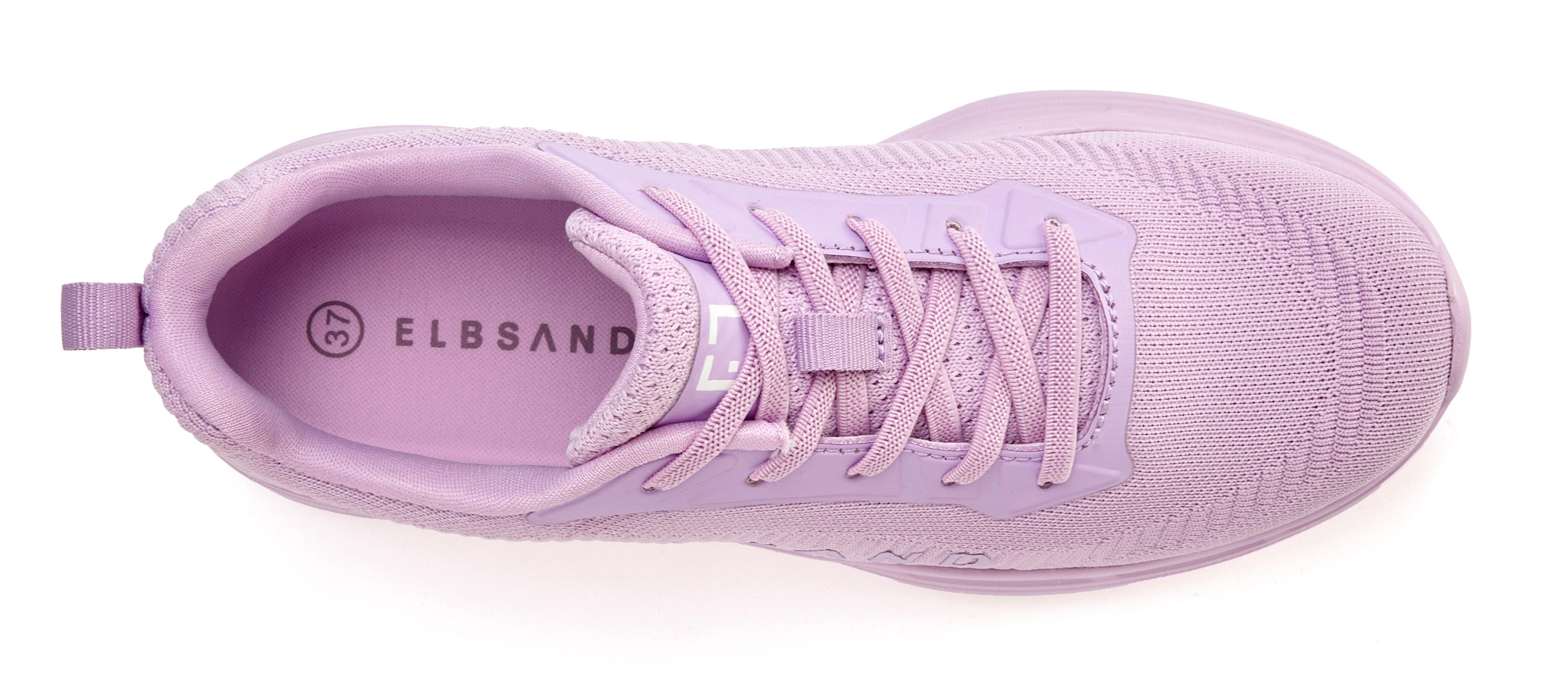 Elbsand Sneakers Vrijetijdsschoen, lage schoen met elastische banden voor snel instappen, unisex vegan