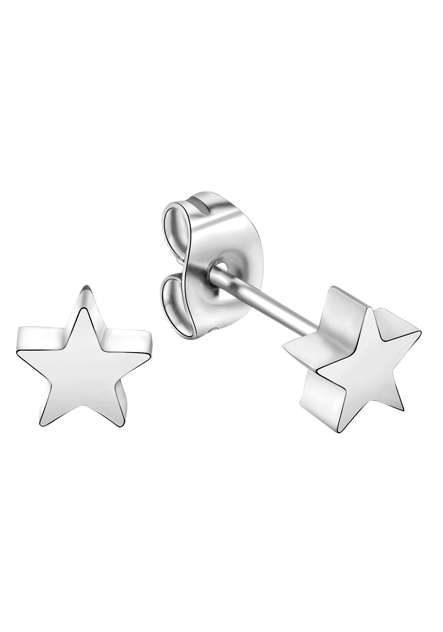 Firetti Oorstekers Sieraad cadeau oorbellen ster dames oorbellen zilver(kleur)