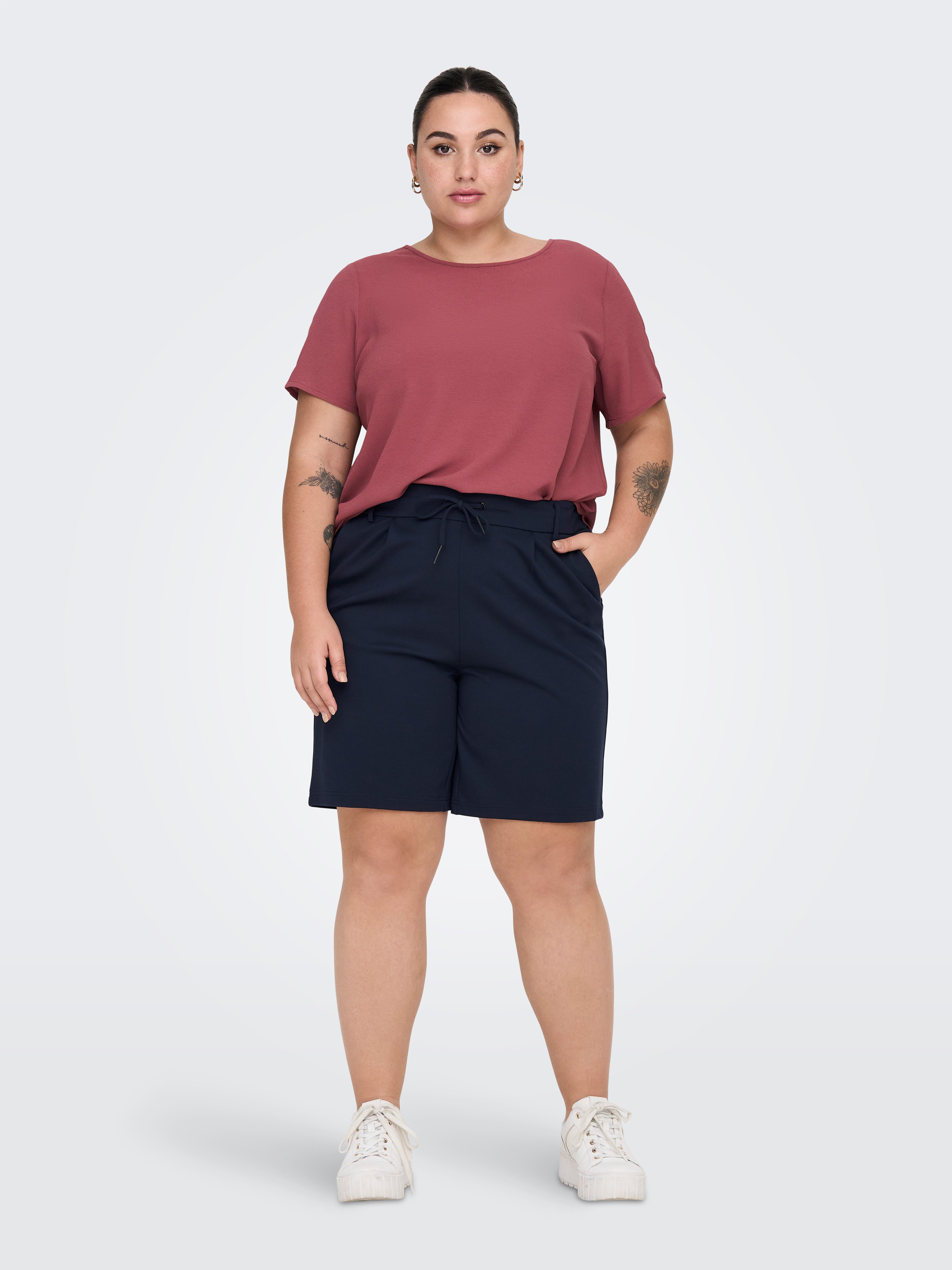 ONLY CARMAKOMA Short CARGOLDTRASH