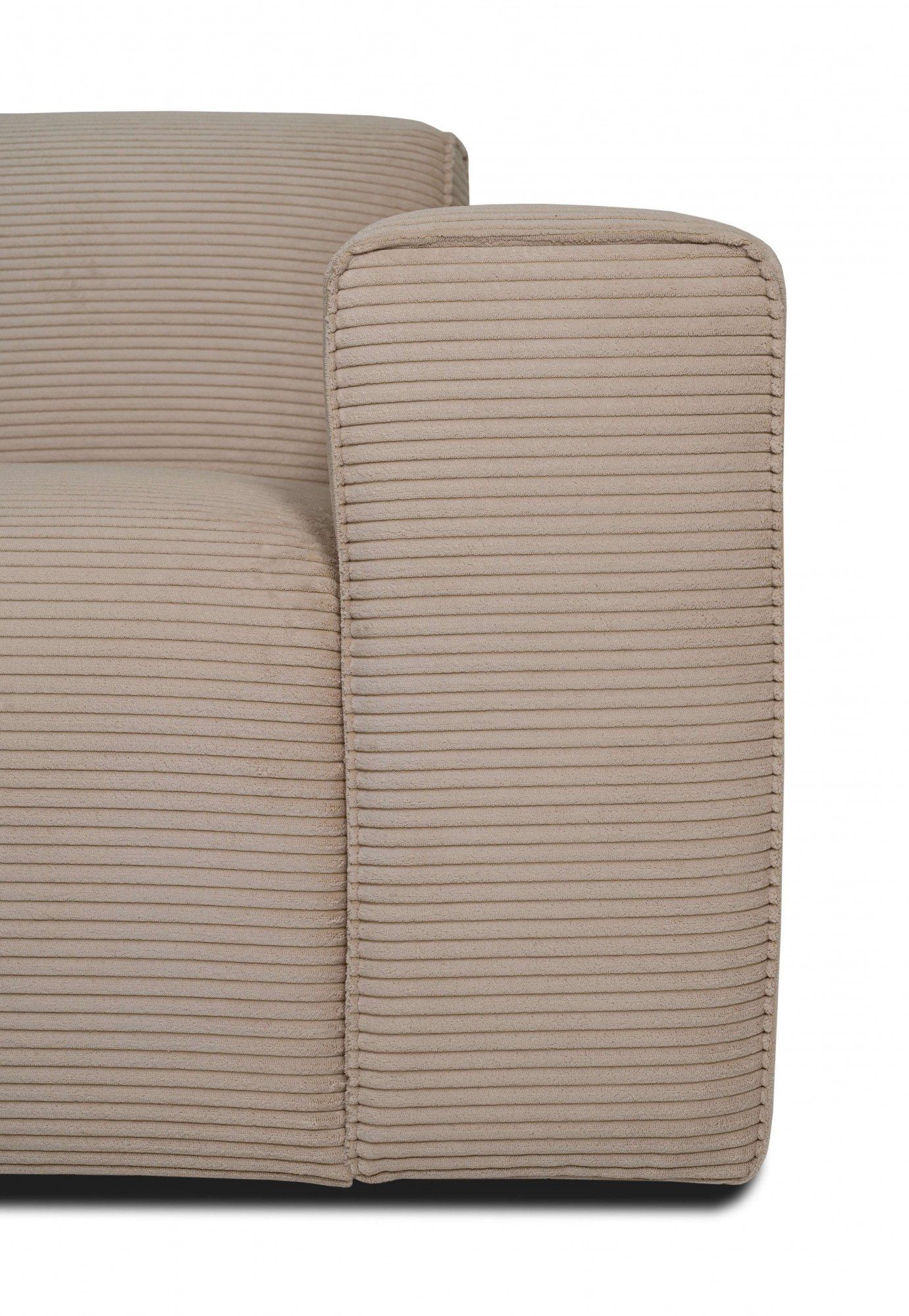 INOSIGN Zithoek Clayton in een trendy ribfluwelen bekleding, diverse combinaties mogelijk