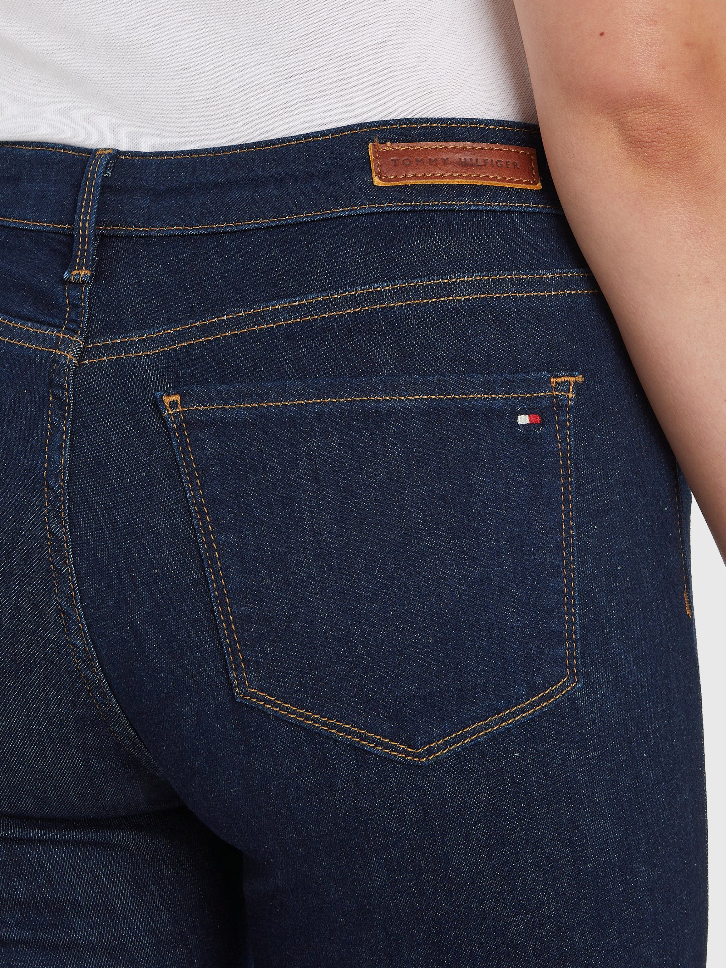 Tommy Hilfiger Skinny fit jeans HERITAGE COMO SKINNY RW met tommy hilfiger logo-badge (TH FLEX COMO SKINNY RW)