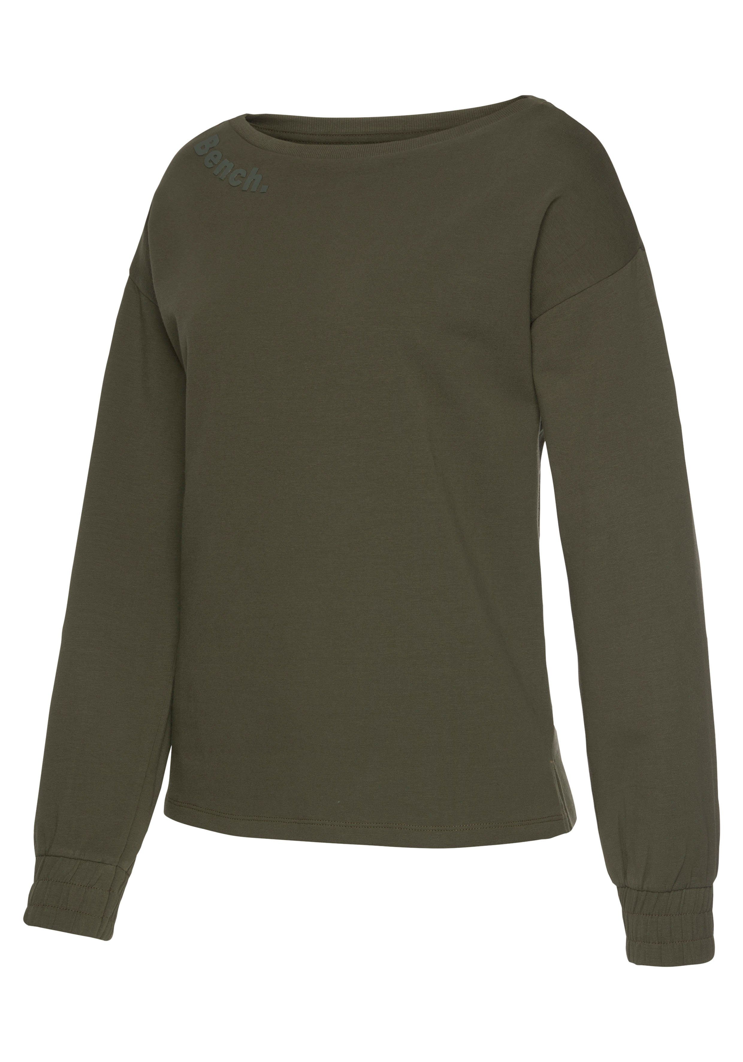 Bench. Loungewear Sweatshirt met gerimpelde mouwmanchetten, loungepak