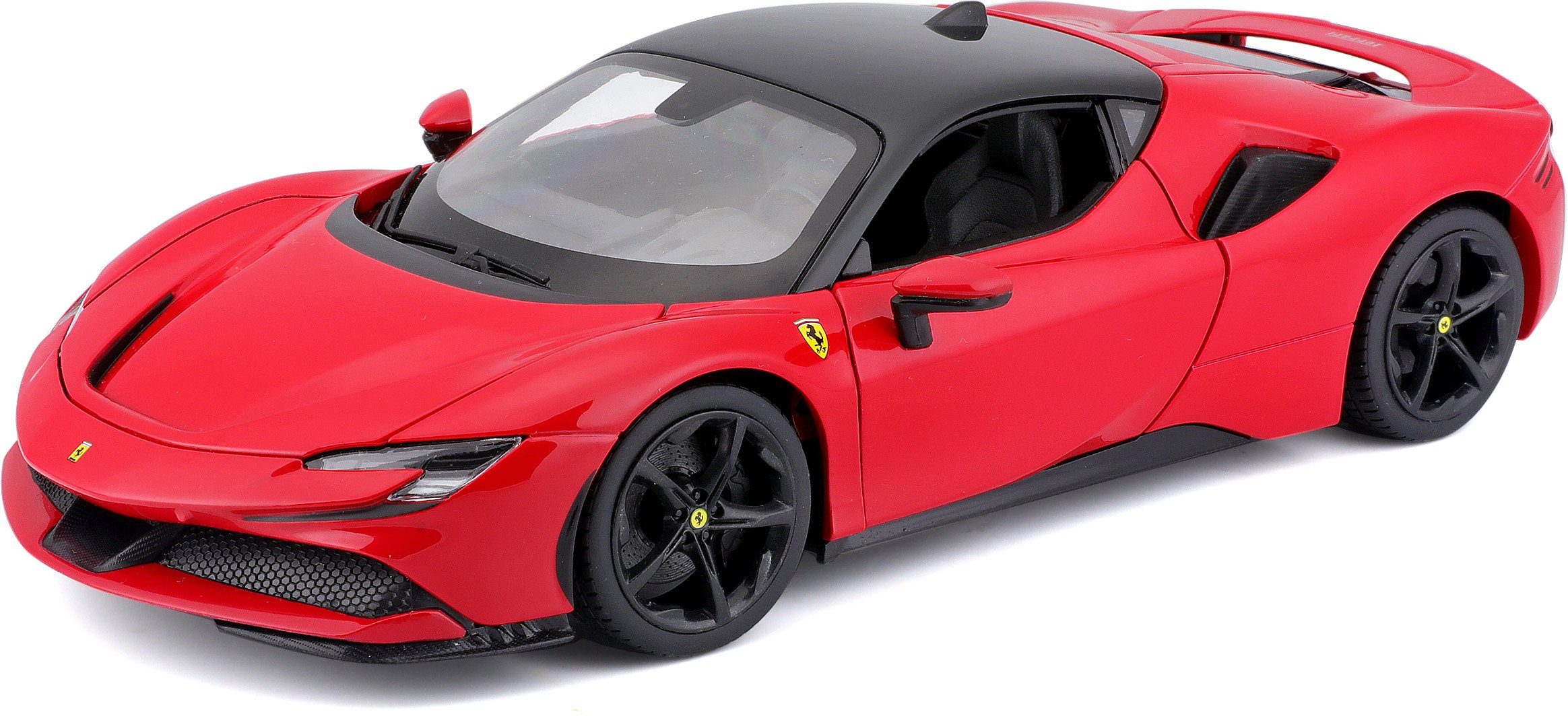 Bburago Auto op schaal Ferrari SF90 Stradale, rood
