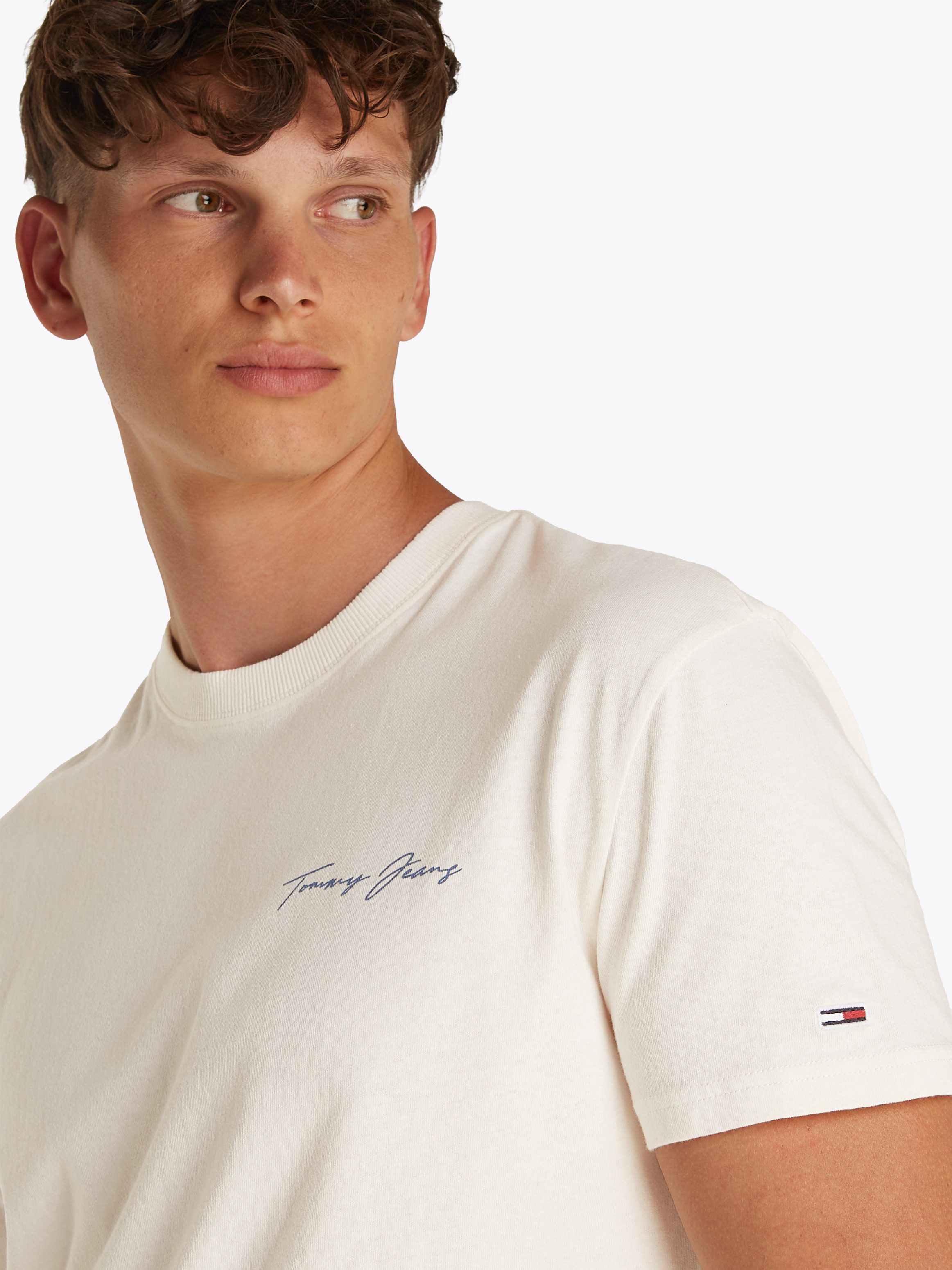 TOMMY JEANS T-shirt TJM REG SIG SAILING SS TEE EXT