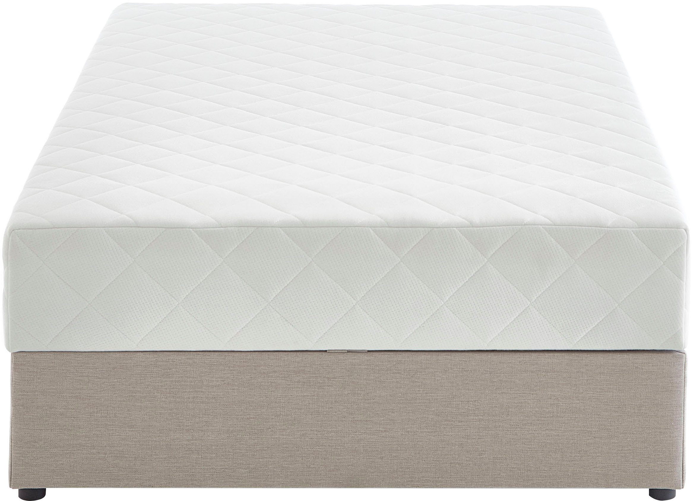 ATLANTIC home collection Boxspring BELINA met pocketveringmatras en ruime bedlade