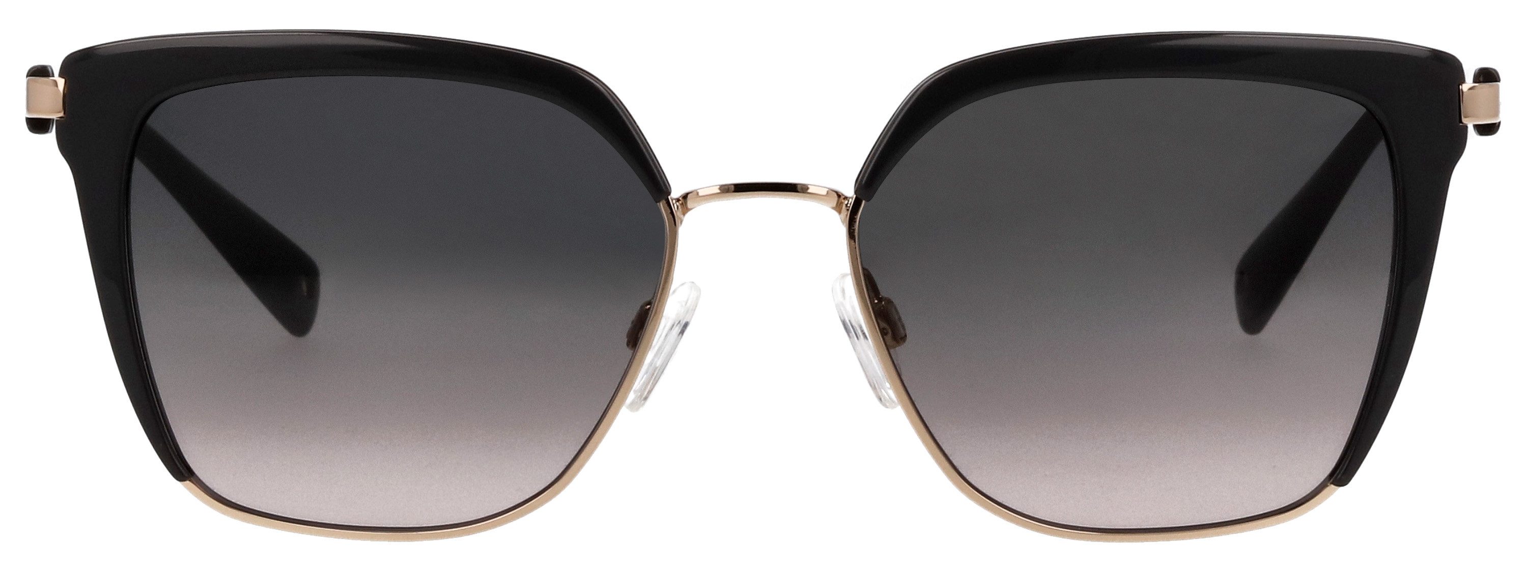BRENDEL eyewear Zonnebril 505049 Vorm trapezium, verloopstönung, polyamide UV 400