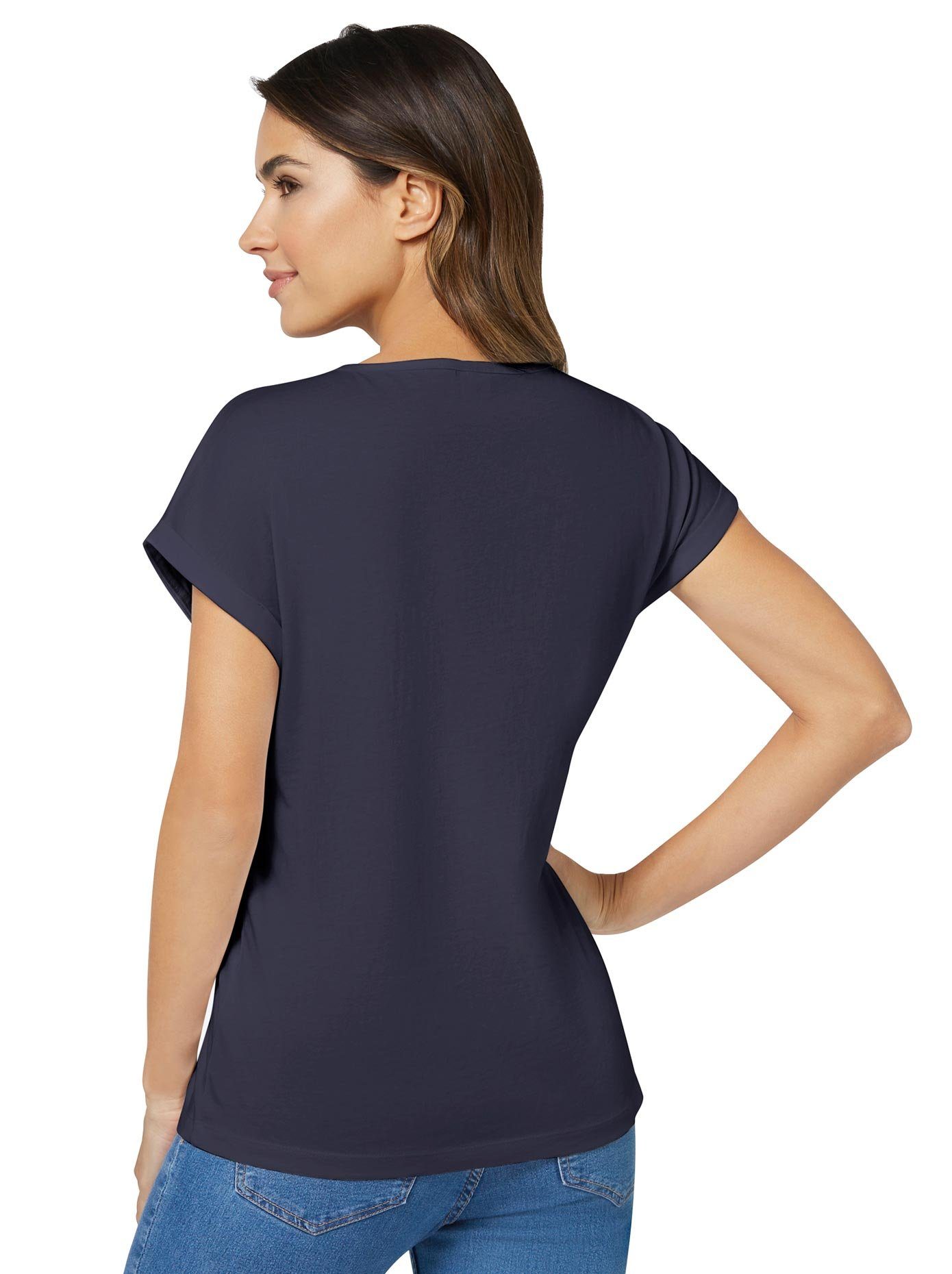 Classic Basics Shirt met ronde hals (1-delig)