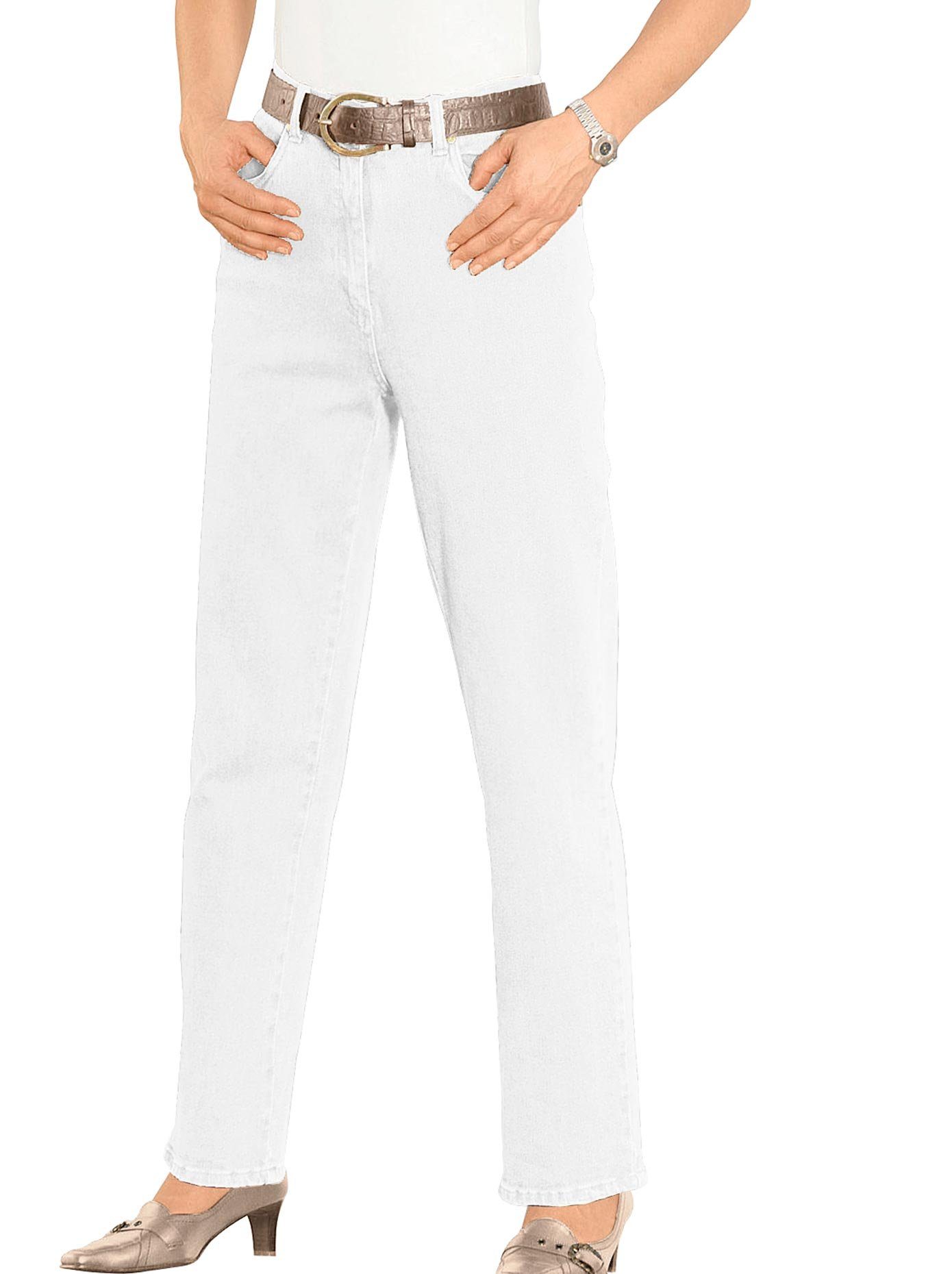 Classic Prettige jeans dames skinny jeans maat 25 wit