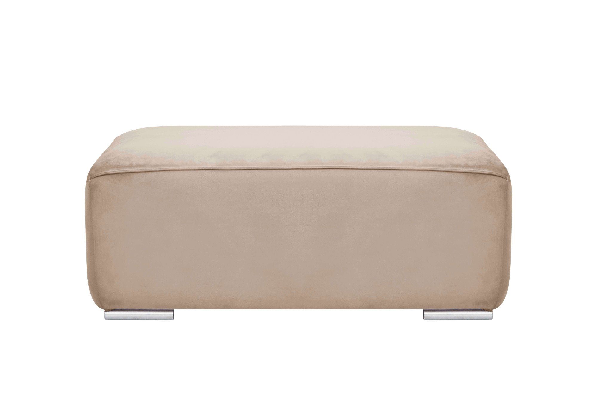 INOSIGN Hocker BEATRICE met golfsysteem, afmetingen B/D/H: 100/68/45 cm passend bij de "beatrice"-serie, in hoogwaardige afwerking