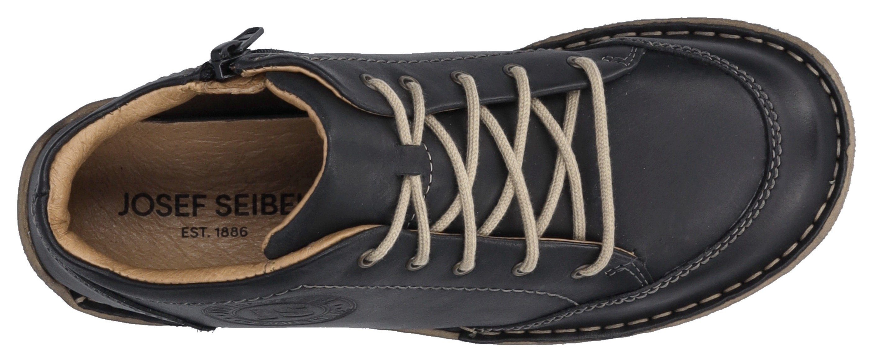 Josef Seibel Hoge veterschoenen NEELE 01 met een ritssluiting