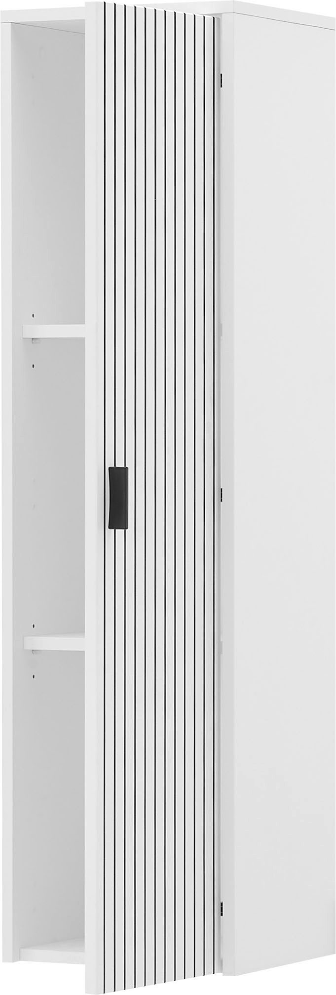INOSIGN Hangkast Hudson in moderne trendkleur, handgrepen van metaal (zwart), hoogte 120 cm