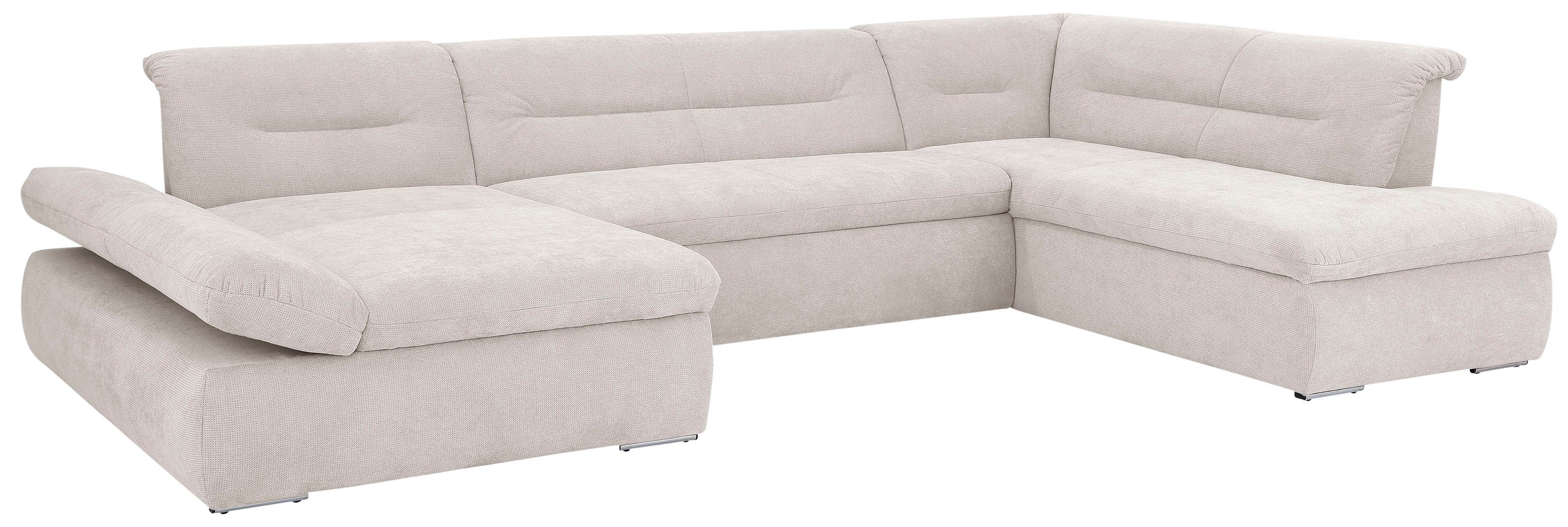 INOSIGN Zithoek Avesa U-vorm Naar keuze met verstelbare armleuningen en slaapfunctie, bxdxh: 355x216x80cm