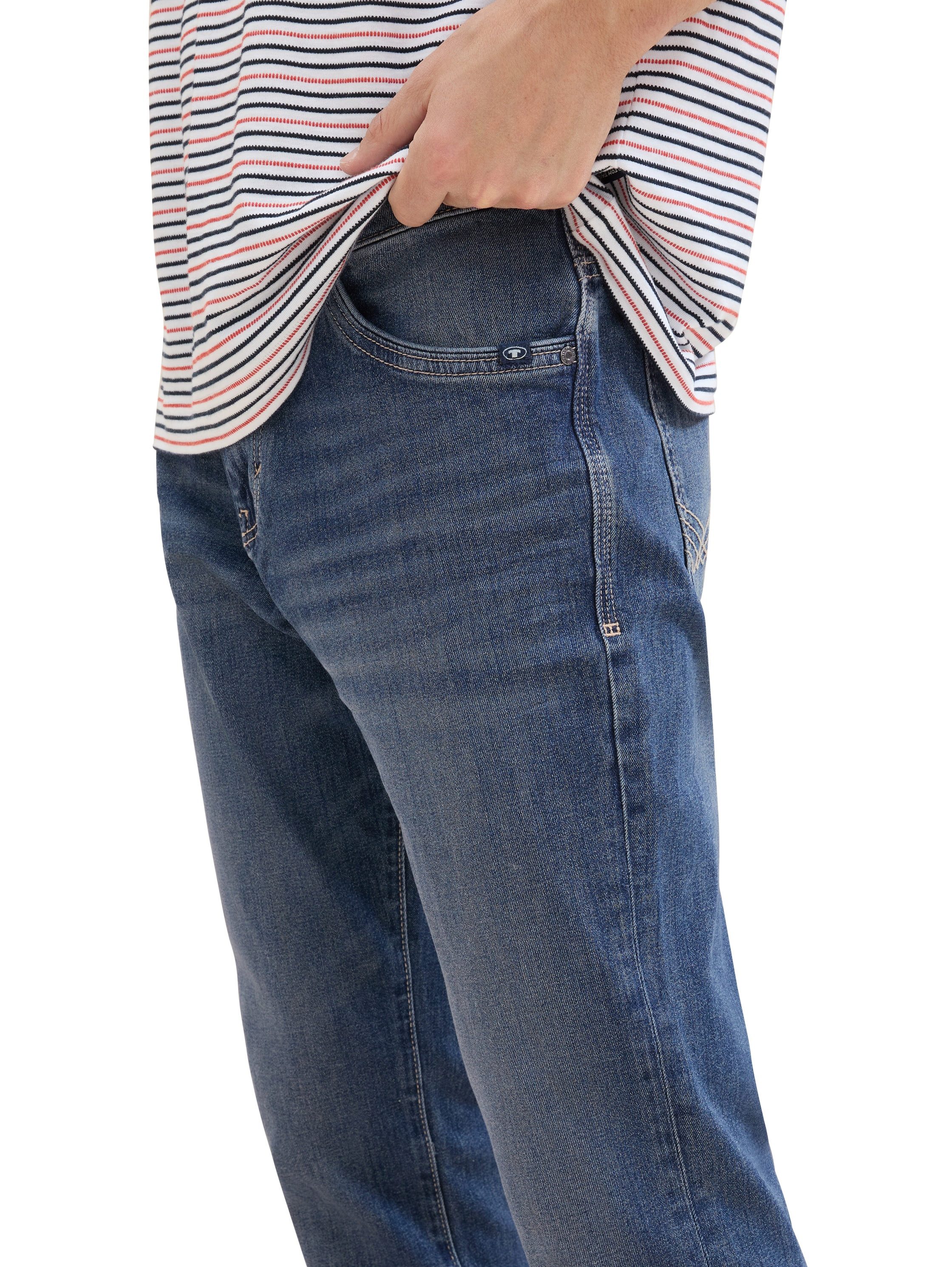 Tom Tailor 5-pocket jeans met stretchaandeel
