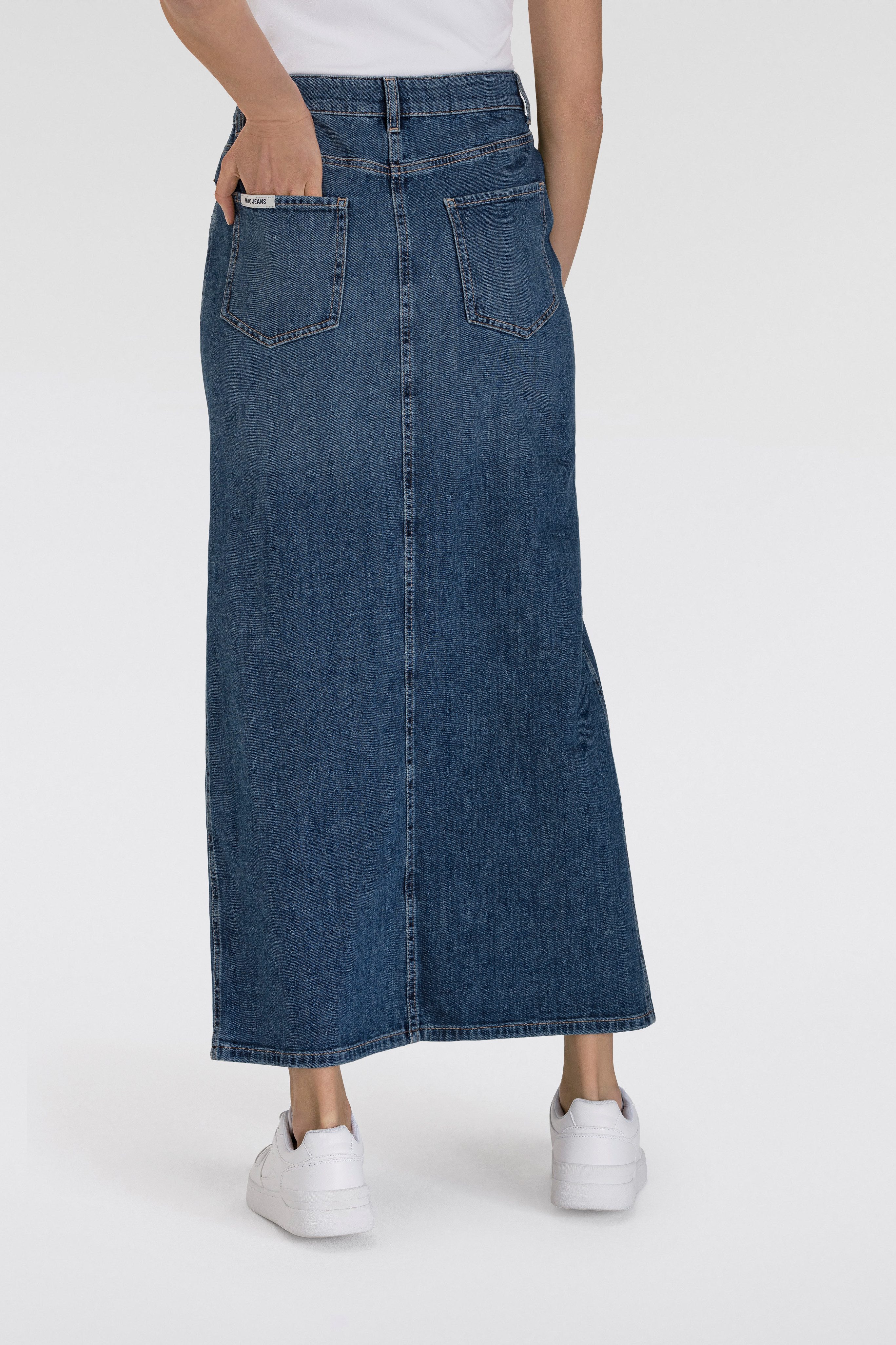 MAC Maxirok MAXI SKIRT in five-pocketsstijl