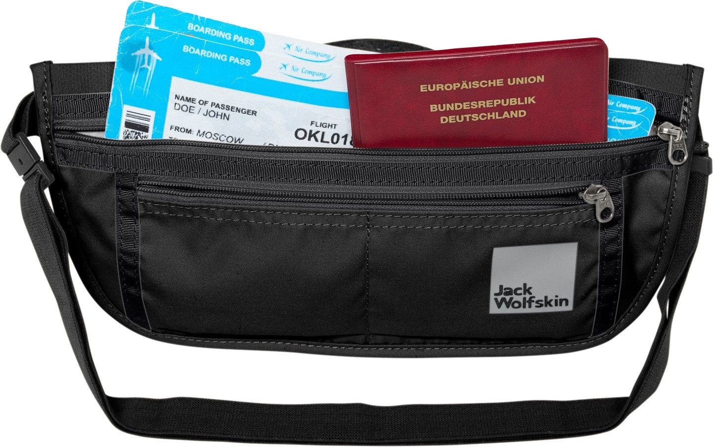 Jack Wolfskin Heuptasje DOCUMENT BELT DE LUXE