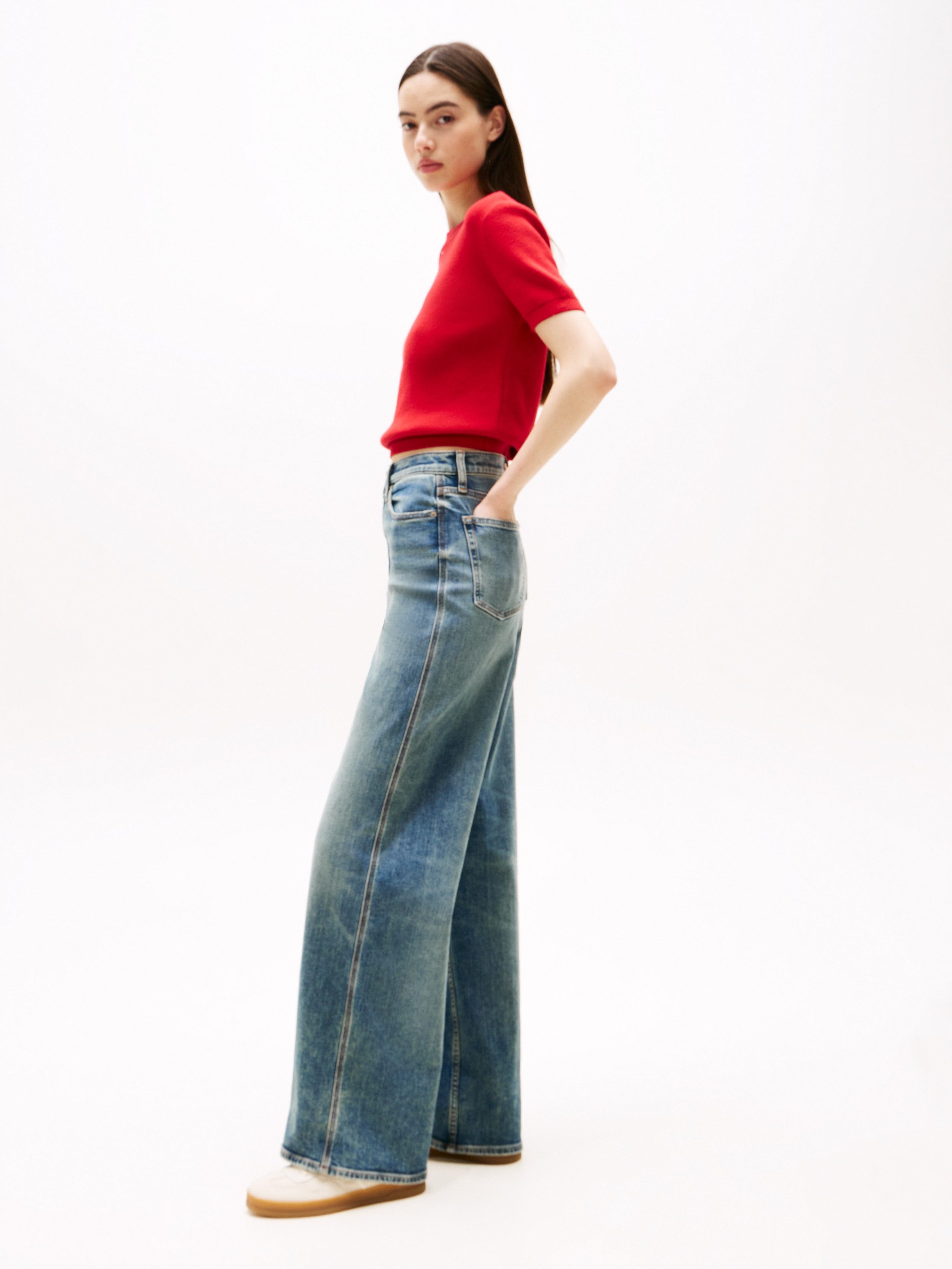 TOMMY JEANS Wijde jeans Claire High Rise