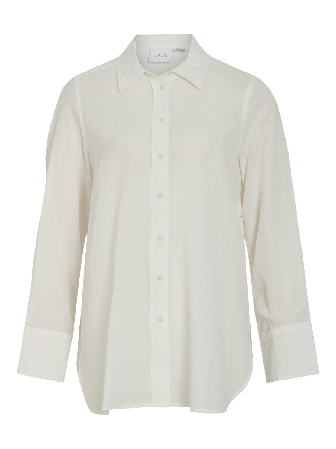 Vila Overhemdblouse VILINAJA BUTTON L/S SHIRT - NOOS