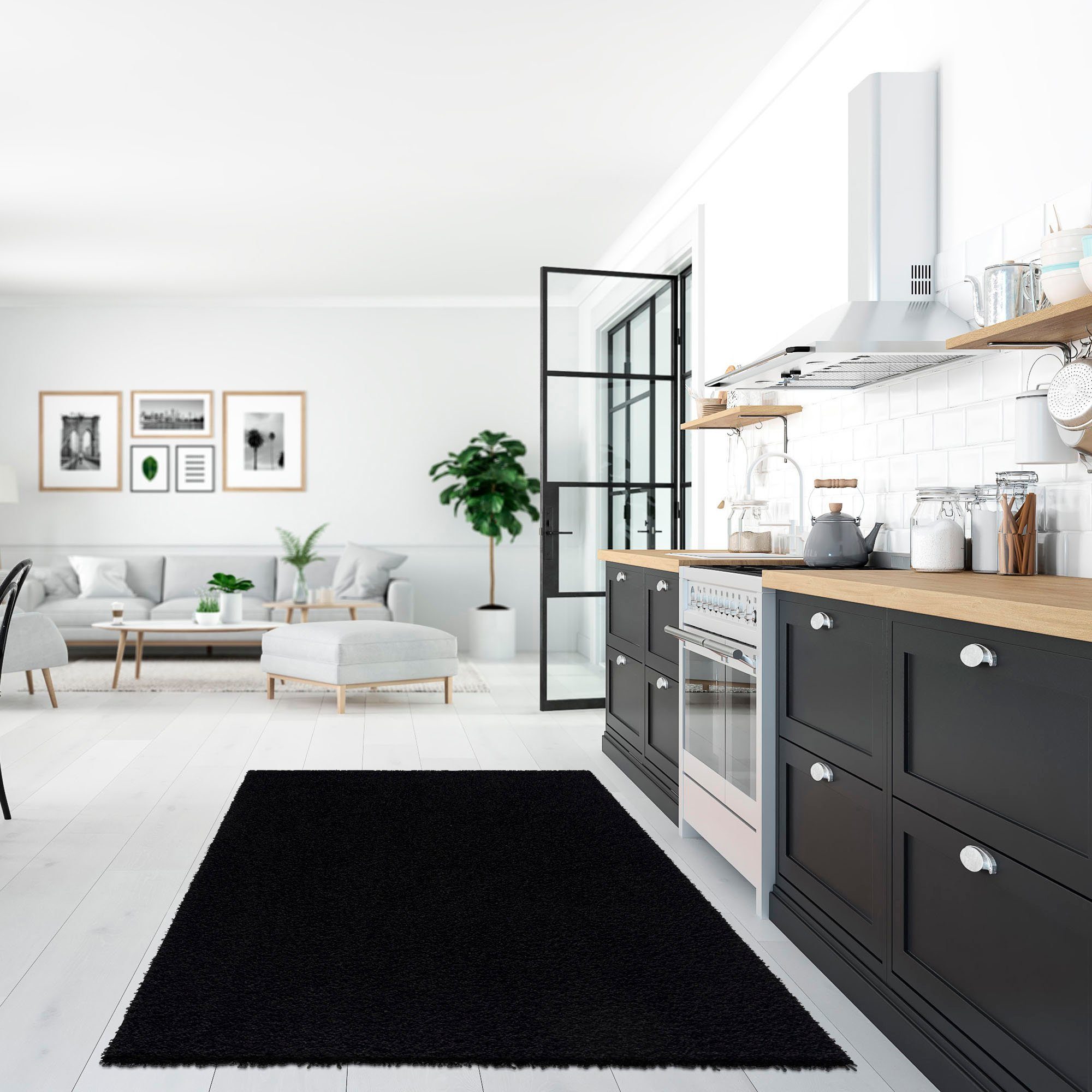 SANAT HALI Hoogpolig vloerkleed LOCA Woonkamer, lange pool, shaggy, slaapkamer