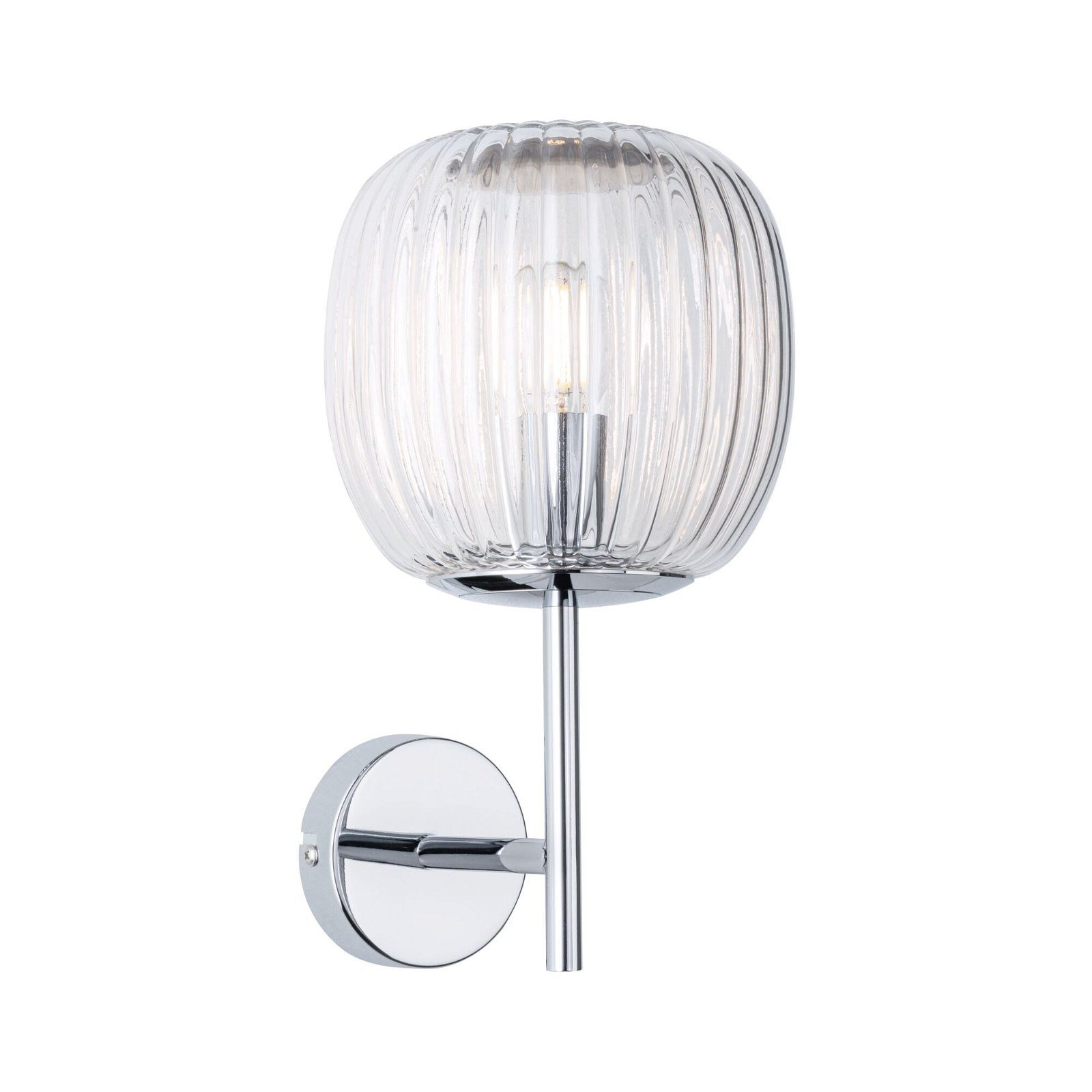 Paulmann Wandlamp Ruya IP44 E14 230V max. 20W Glas, Chroom (1 stuk)