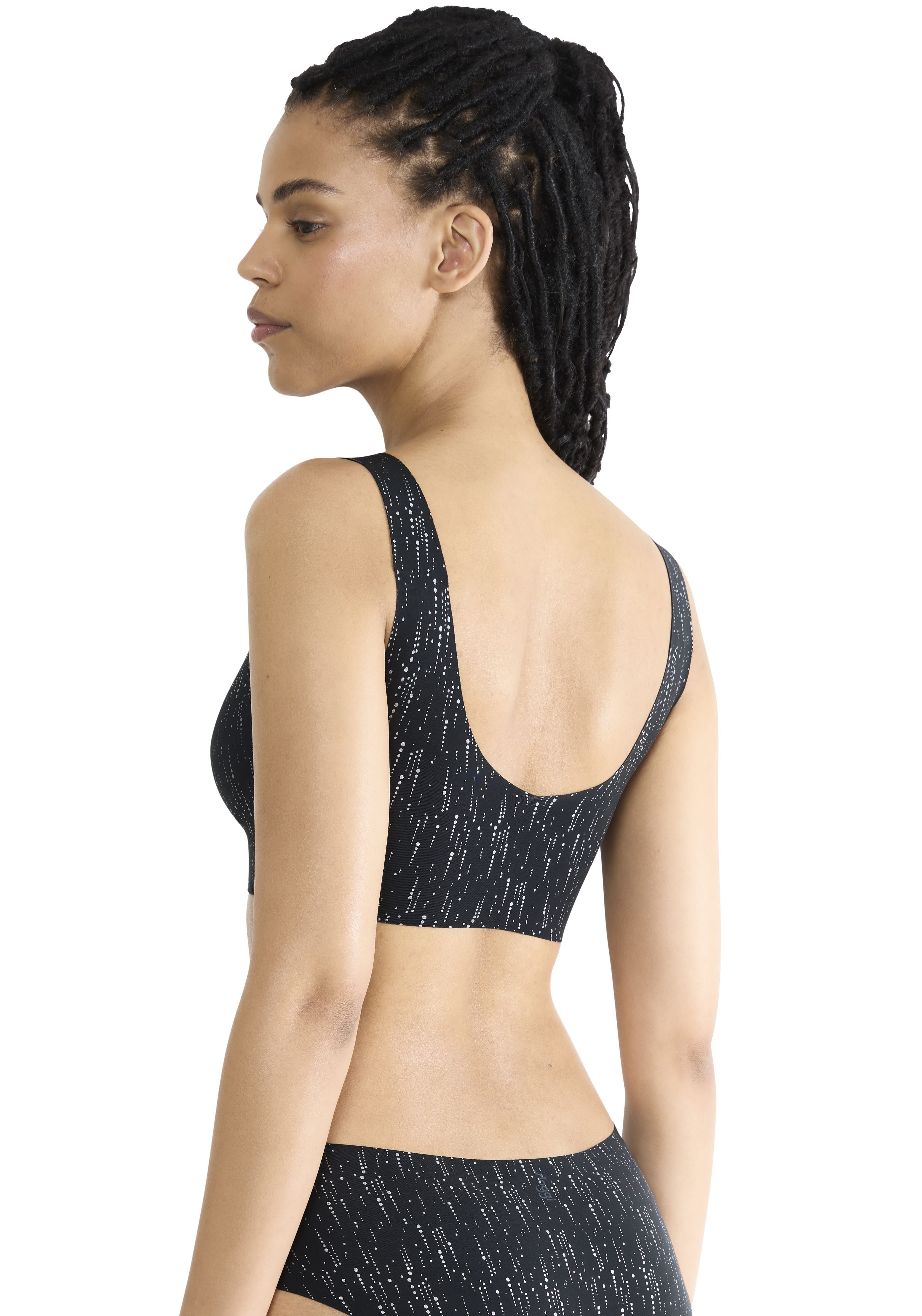 Sloggi Bustier ZERO Feel 2.0 naadloos, uitneembare pads, microvezel