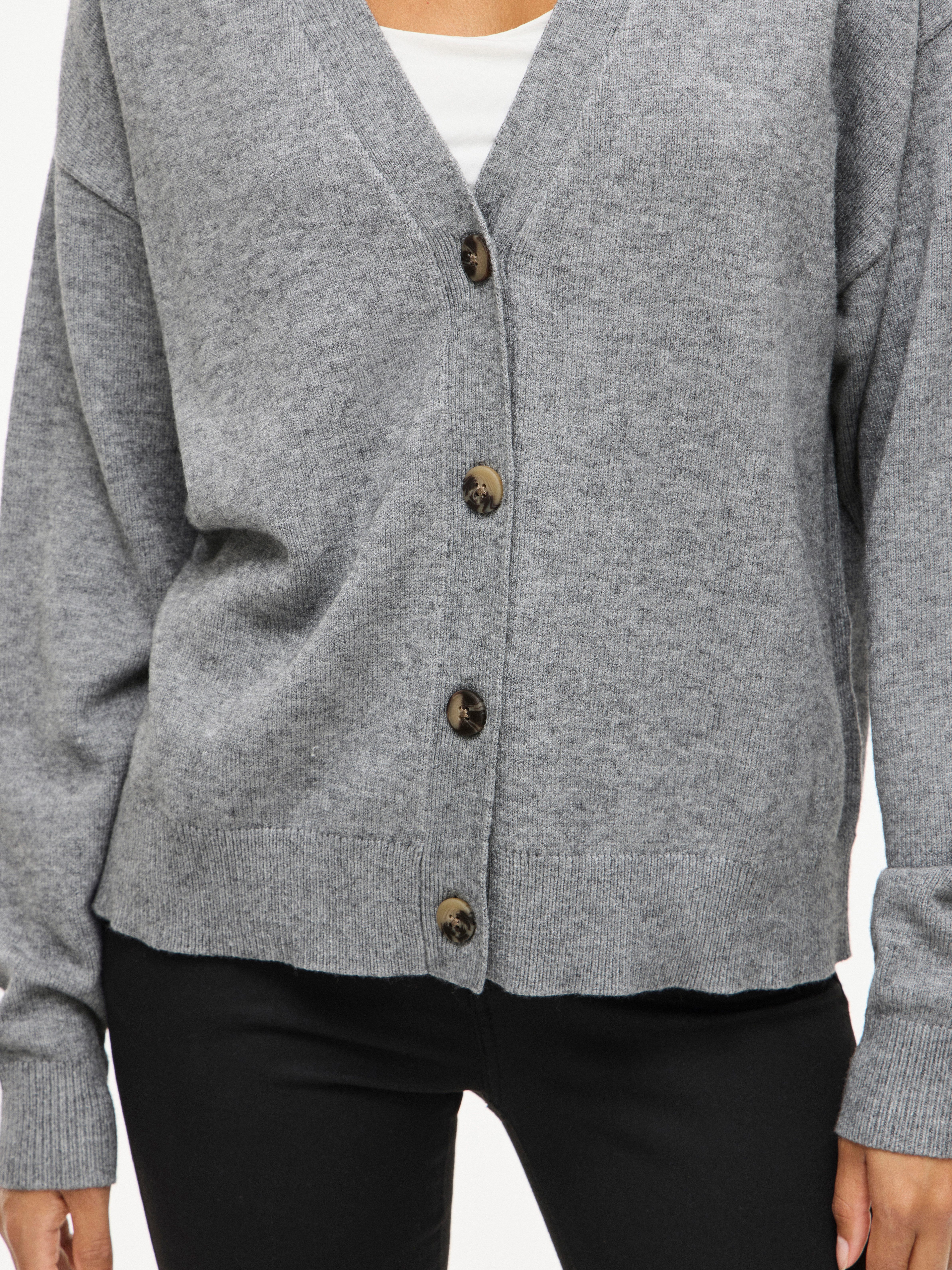 Vila Vest VIRIL V-NECK KNIT CARDIGAN - NOOS