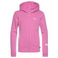 puma joggingpak hooded sweat suit tr cl g (set, 2-delig) roze