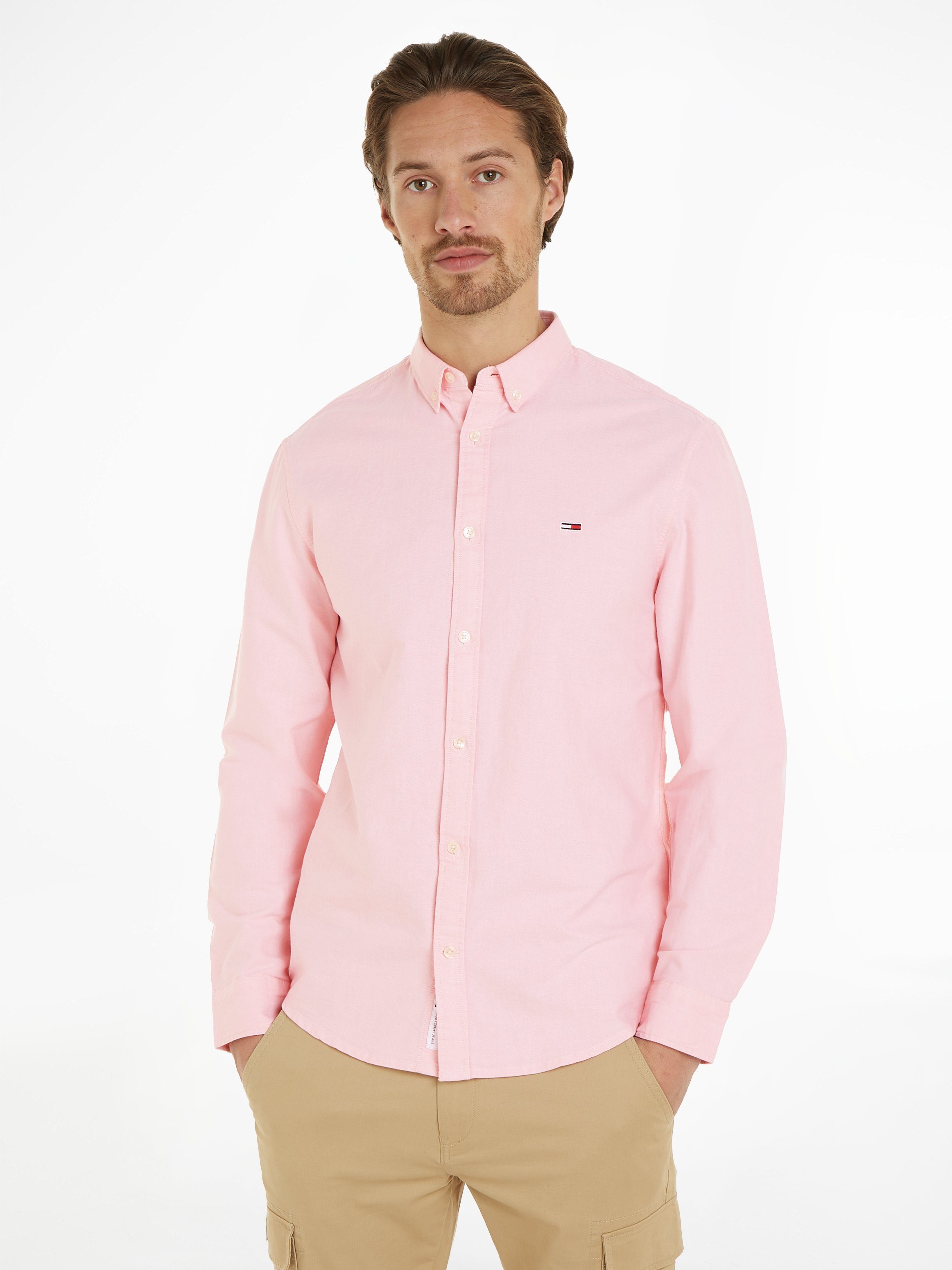 TOMMY JEANS Overhemd met lange mouwen TJM ENTRY REG OXFORD SHIRT