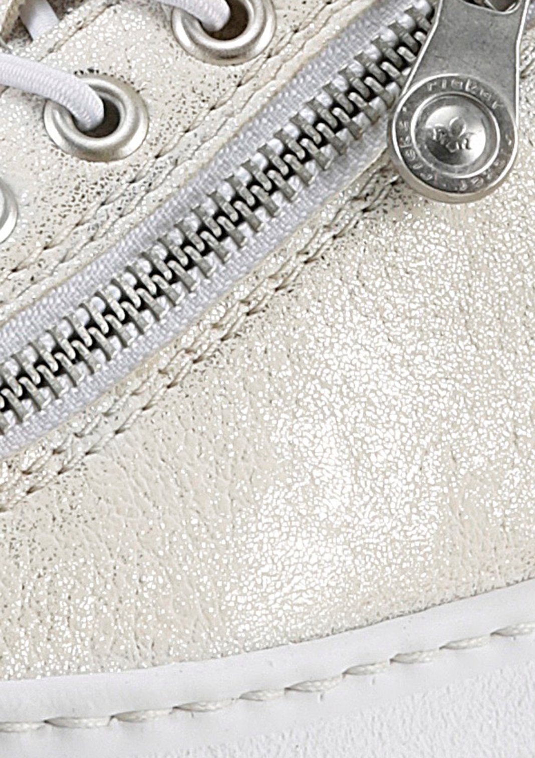 Rieker Plateausneakers Sneaker, slip-on sneaker, slipper met schachtvoering