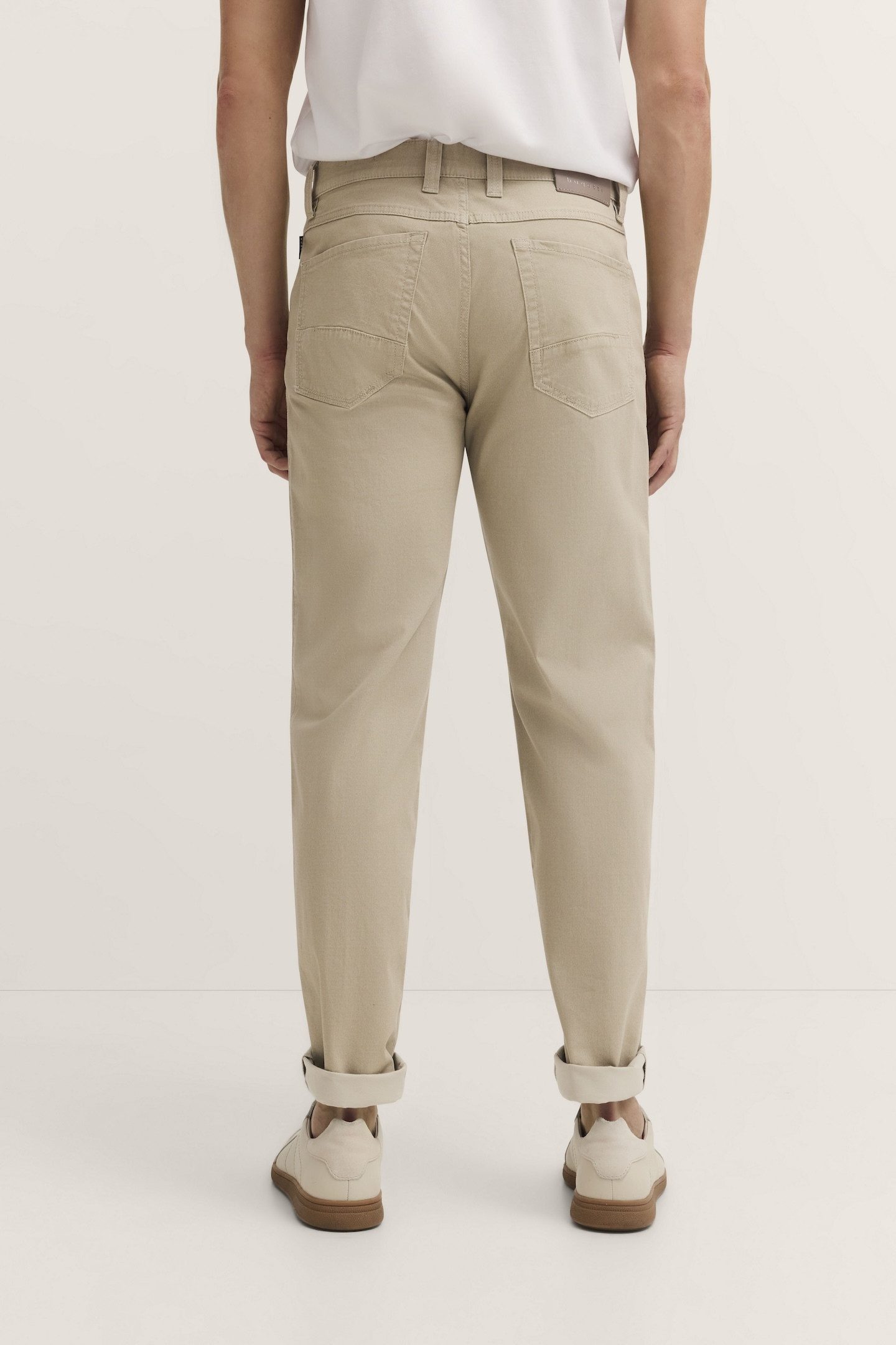 Bugatti Five-pocketsbroek met stretchfunctie