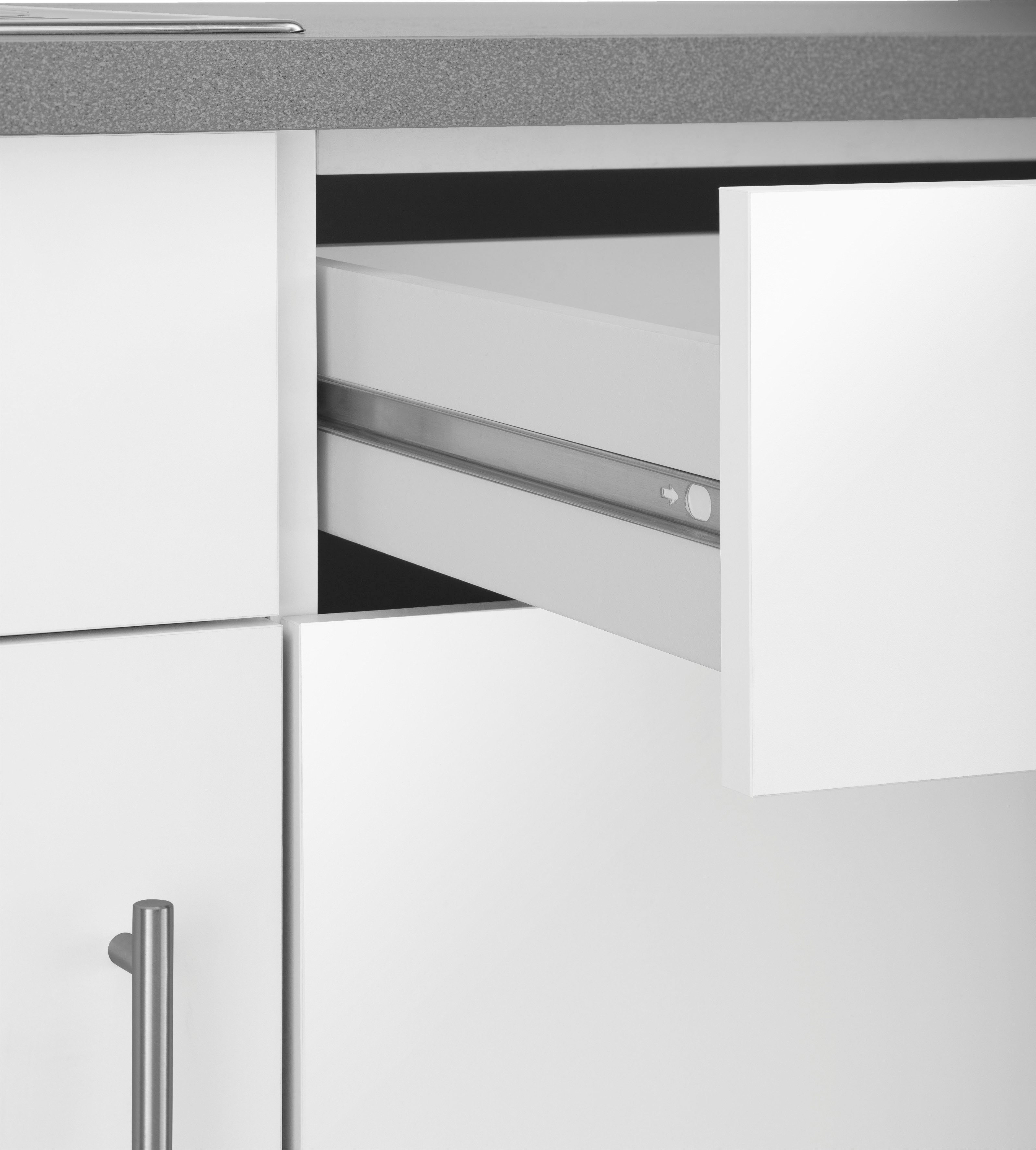 wiho Küchen Pantry keuken Cali zonder elektrische apparaten, breedte 160 cm