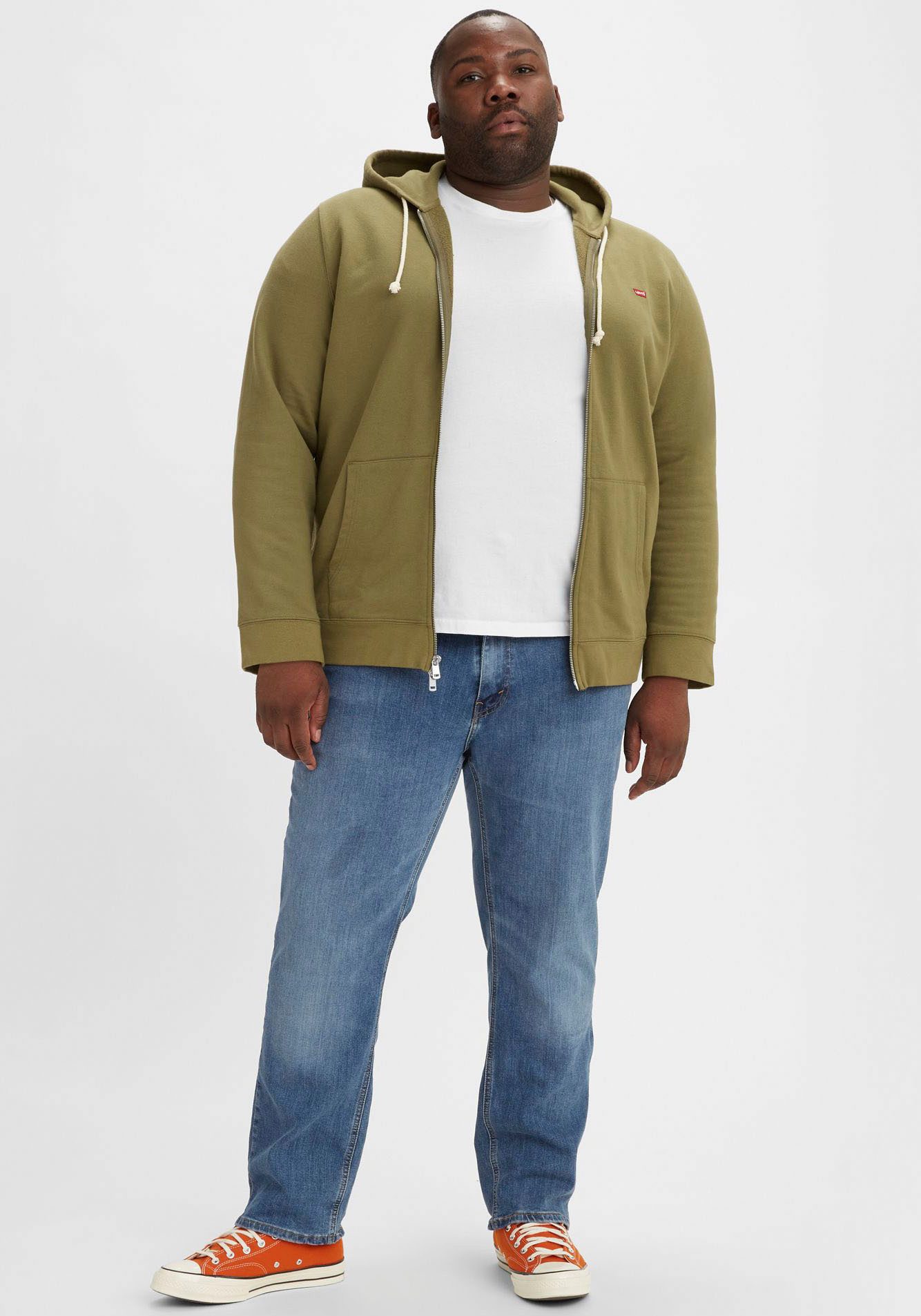 Levi's® Plus Regular fit jeans 541 TAPERED in five-pocketsstijl