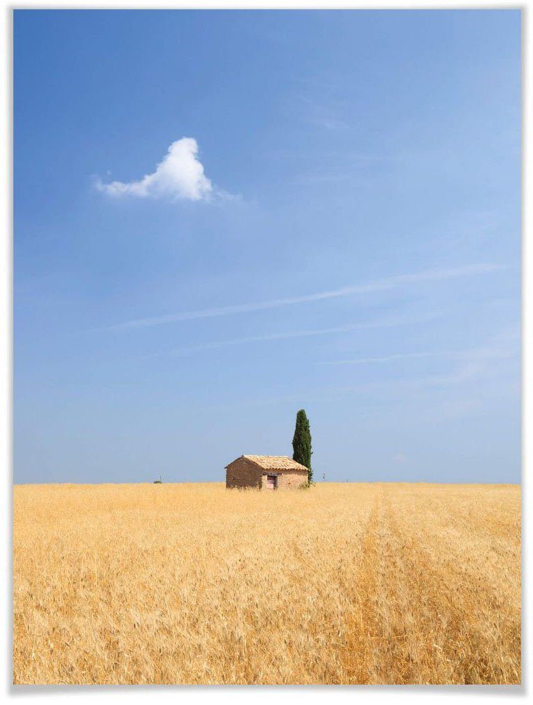 wall-art poster toscane poster zonder lijst (1 stuk) multicolor