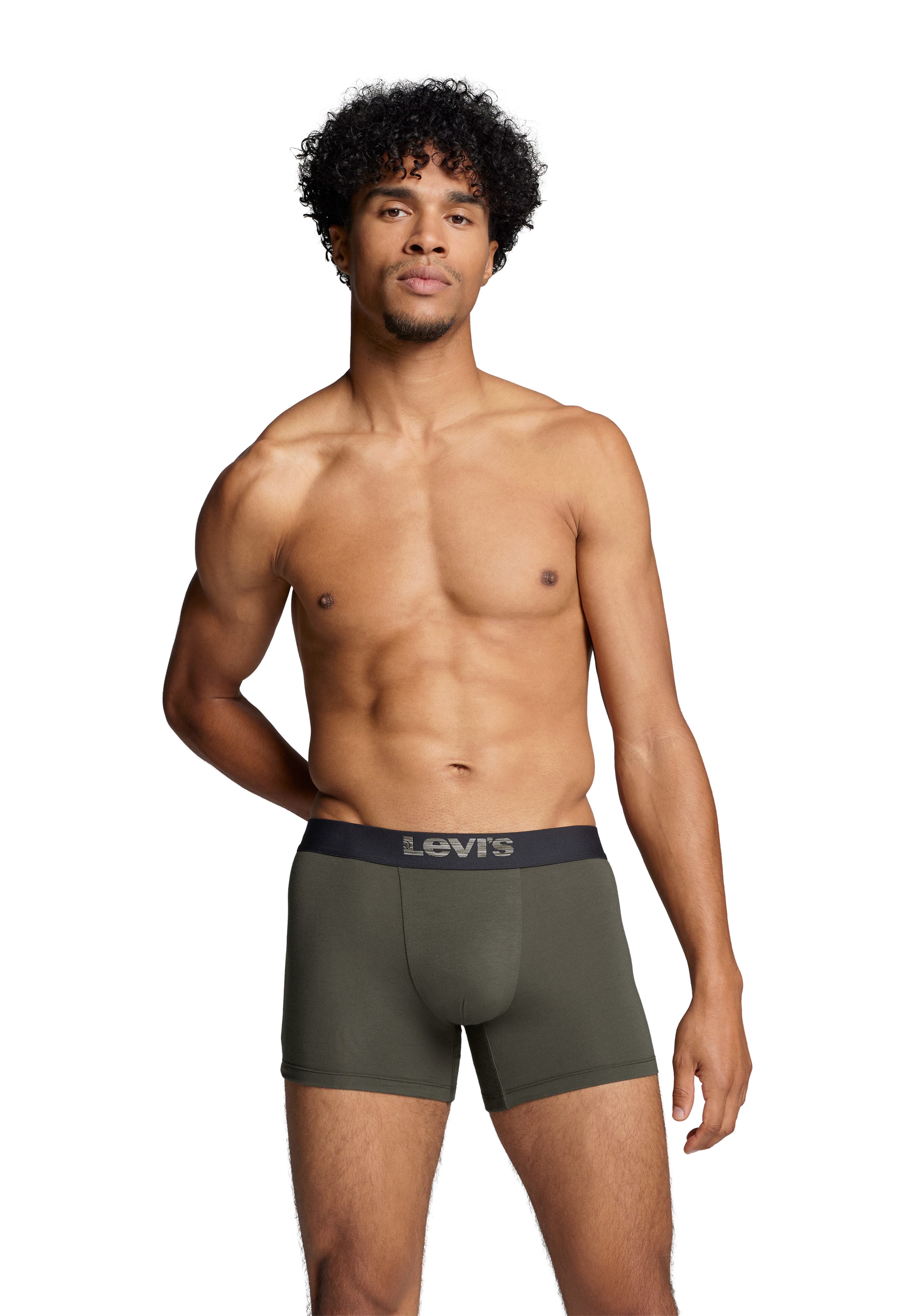 Levi's® Boxershort LEVIS MEN MEL WB BOXER BRIEF ORG CO 2P (Set van 2)