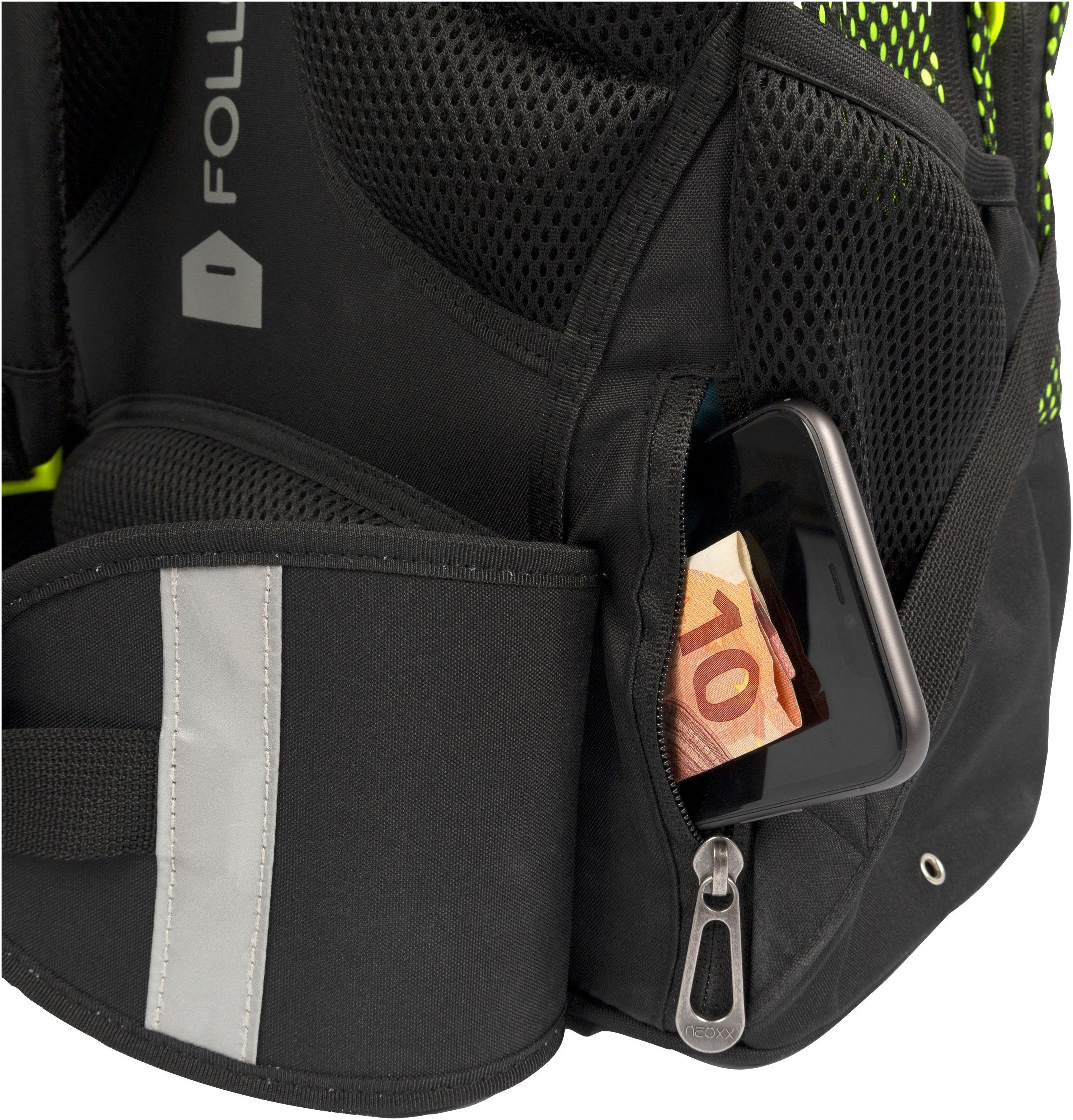 neoxx Schoolrugzak Active Pro, All about Neon