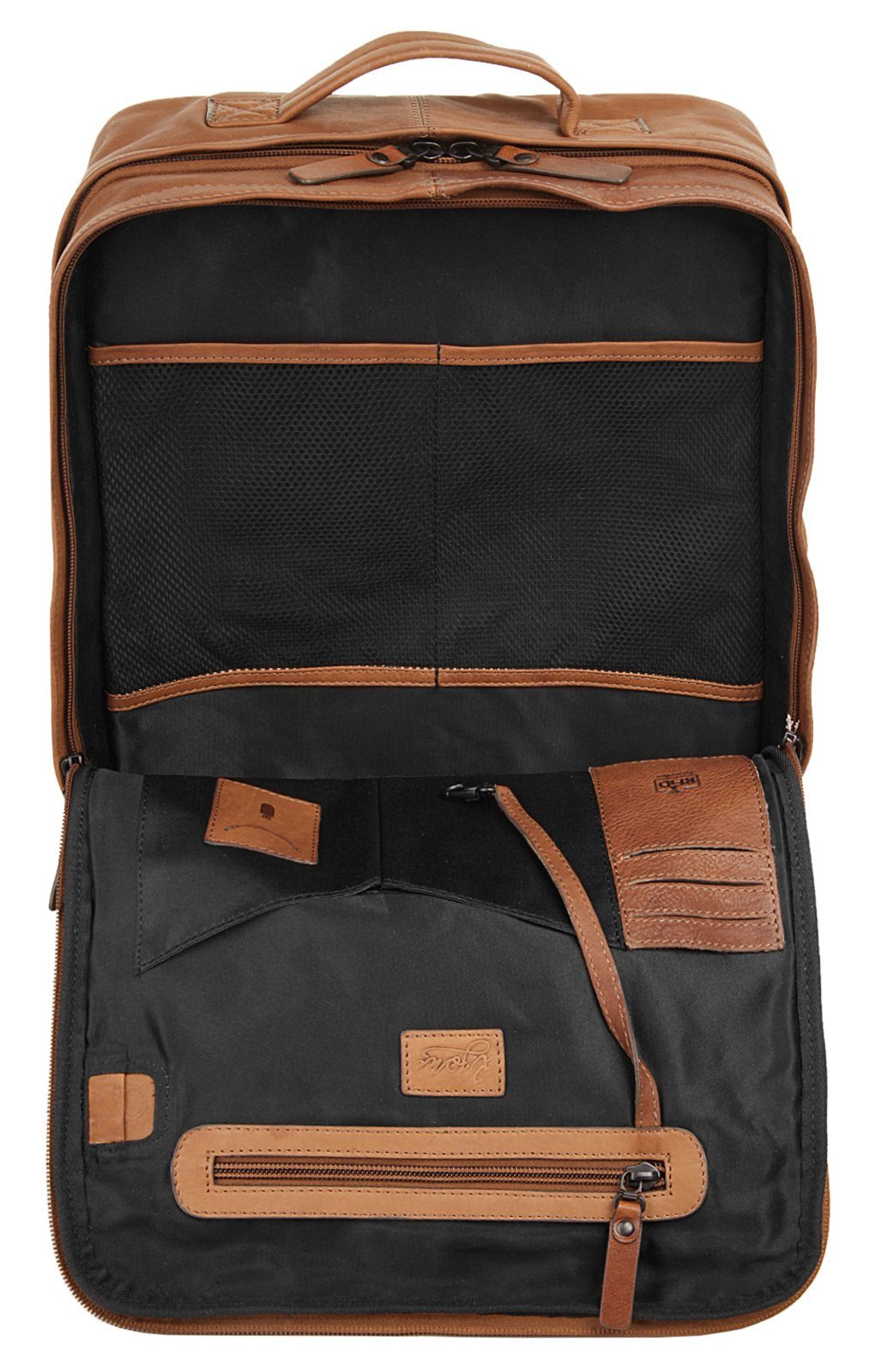 X-Zone Notebook rugzak echt leder