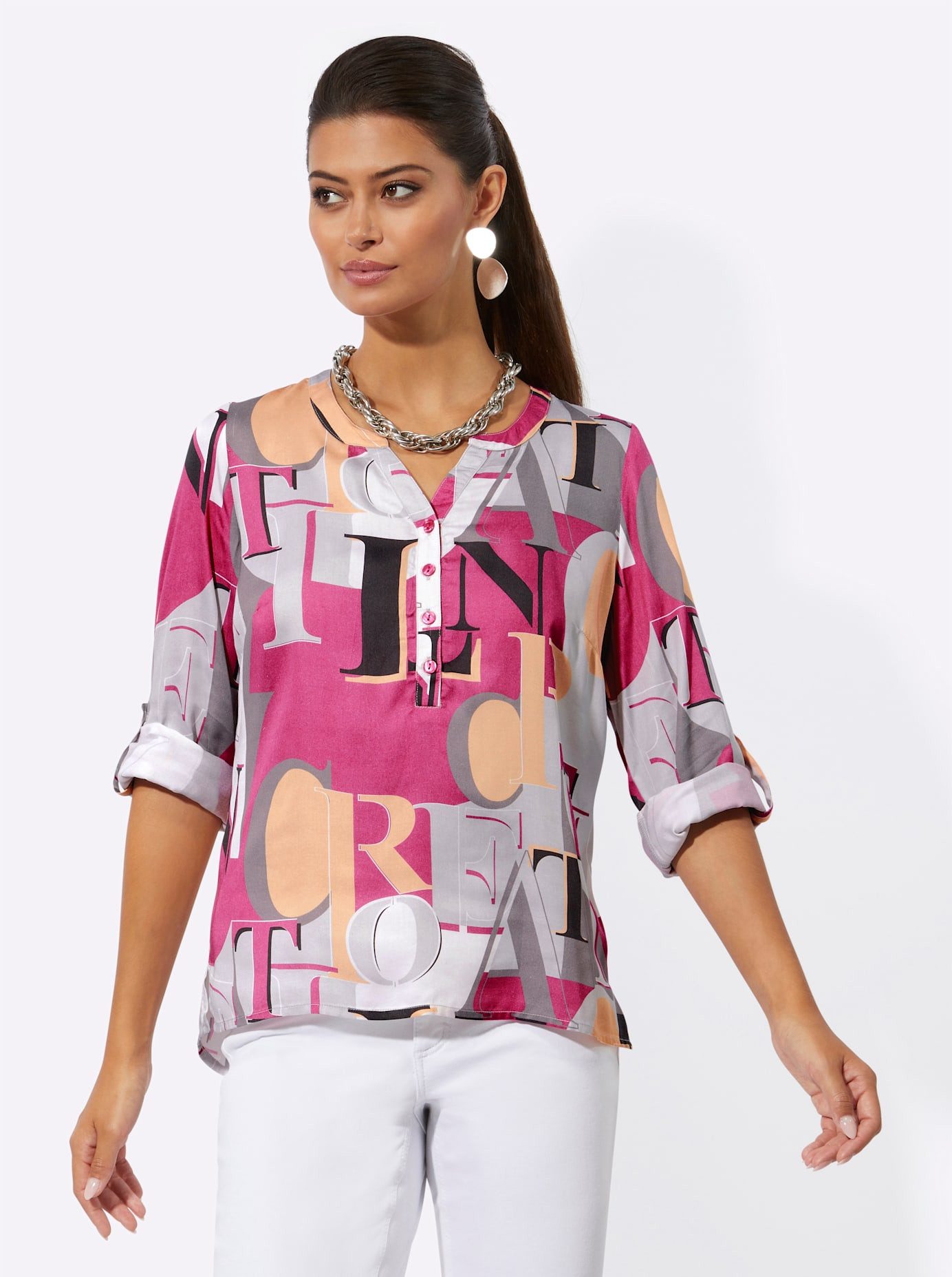 Creation L Blouse zonder sluiting