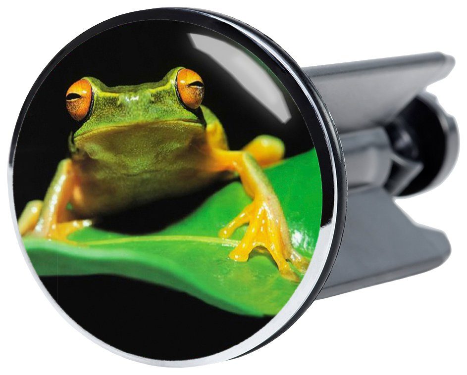 Sanilo Wastafelplug Frosch Grün